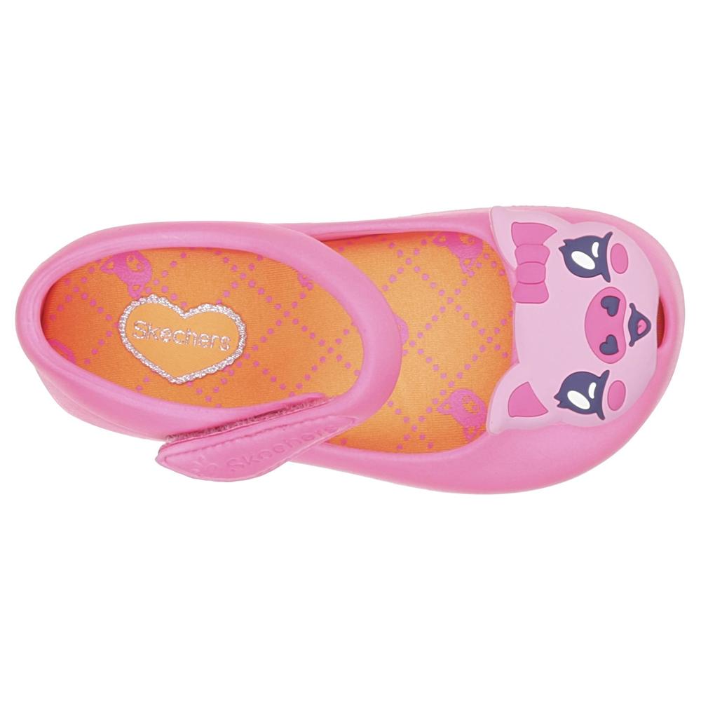 Skechers Toddler Girl's Paw Princess Pink Mary Jane