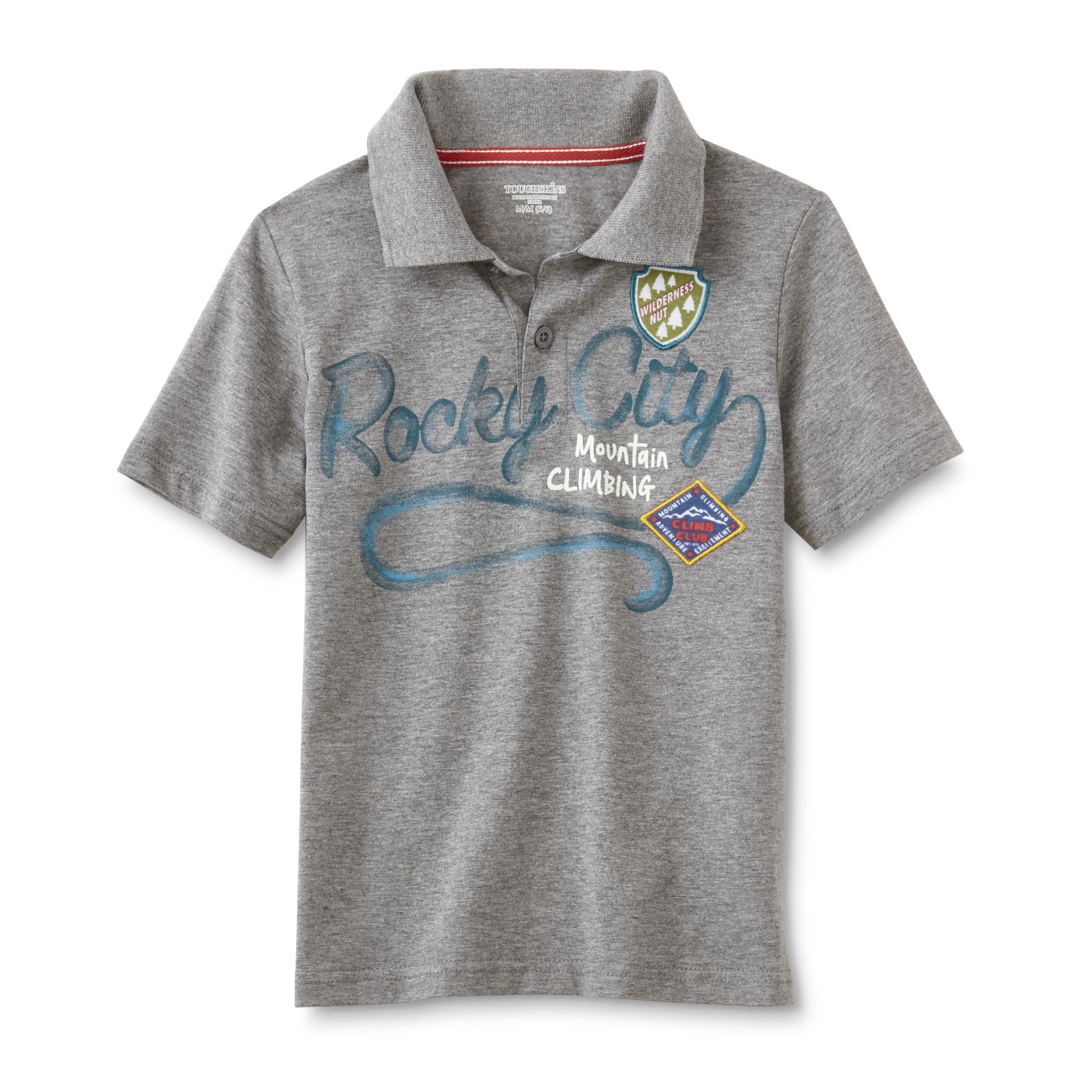 Toughskins Infant & Toddler Boy's Graphic Polo Shirt - Rock City