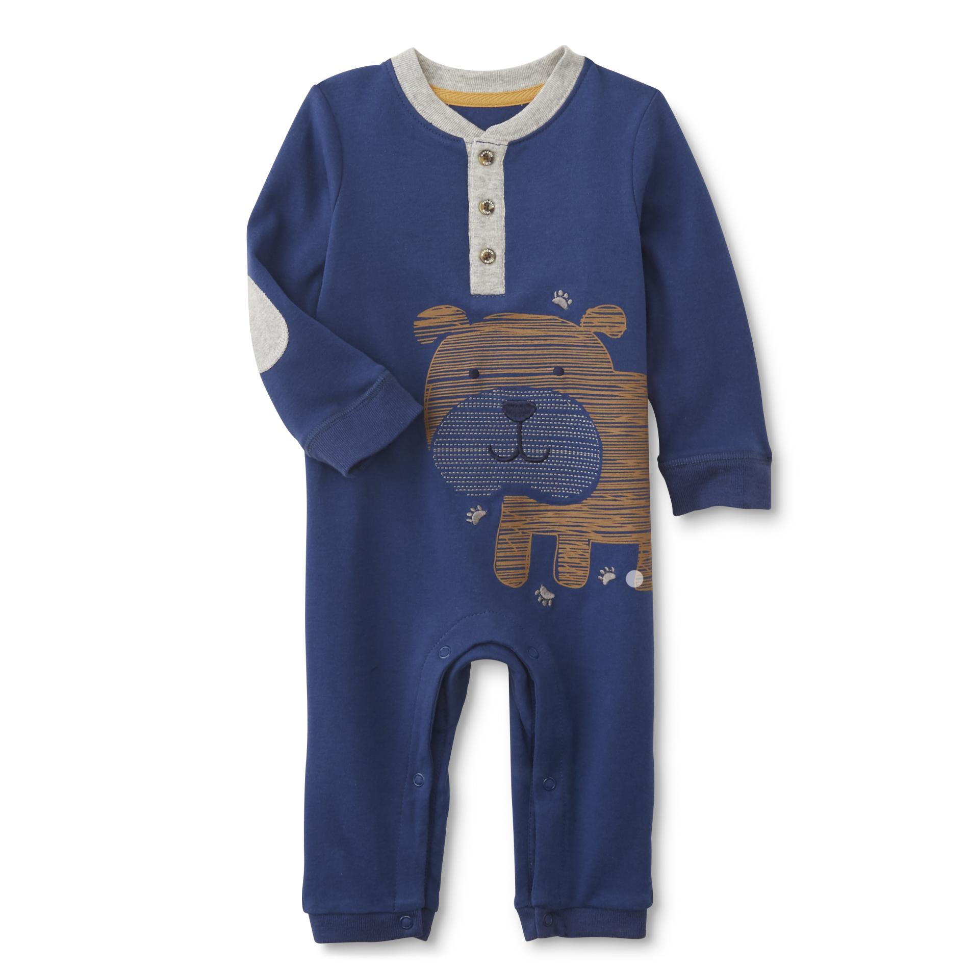 Little Wonders Newborn & Infant Boy's Jumpsuit - Bear