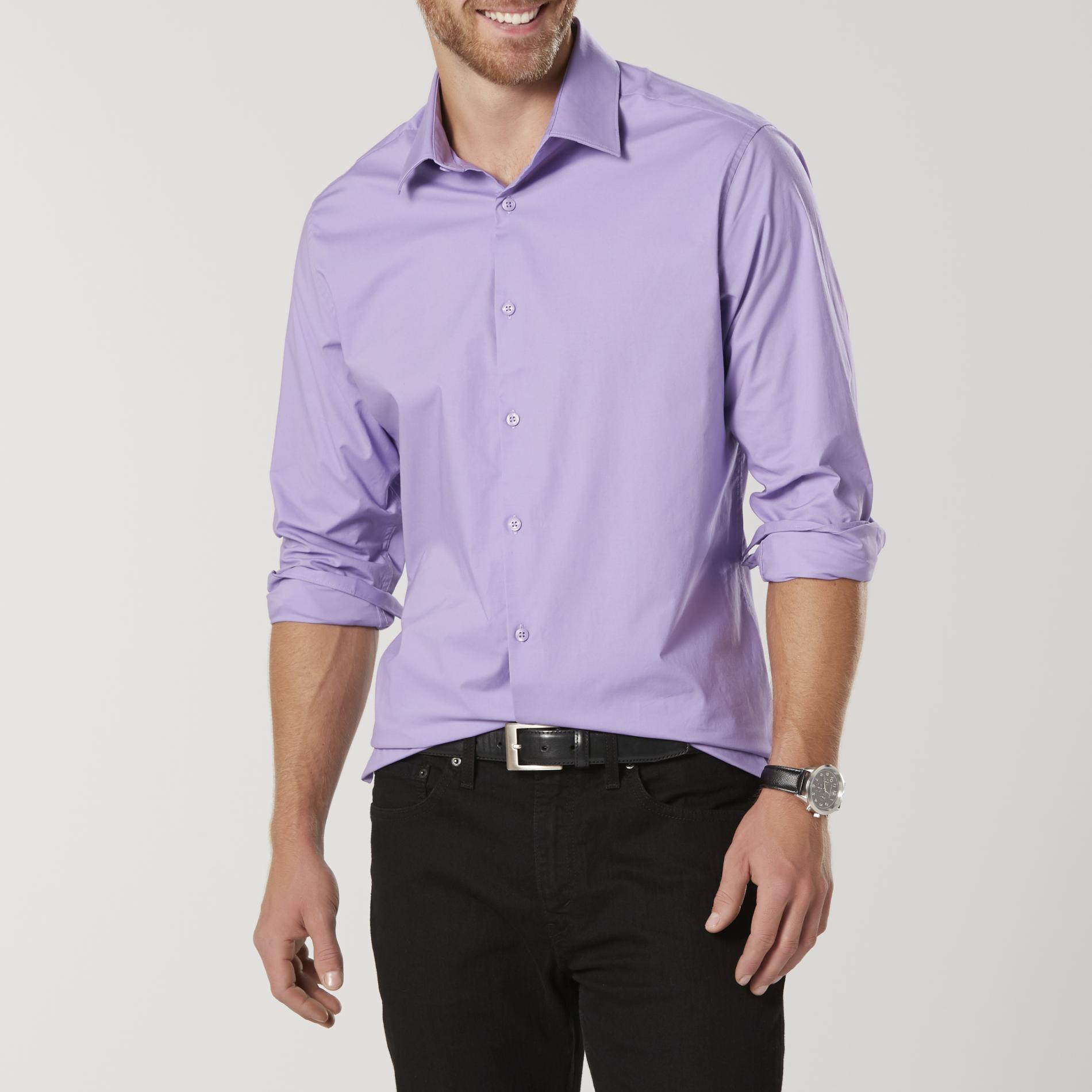 structure slim fit stretch shirt