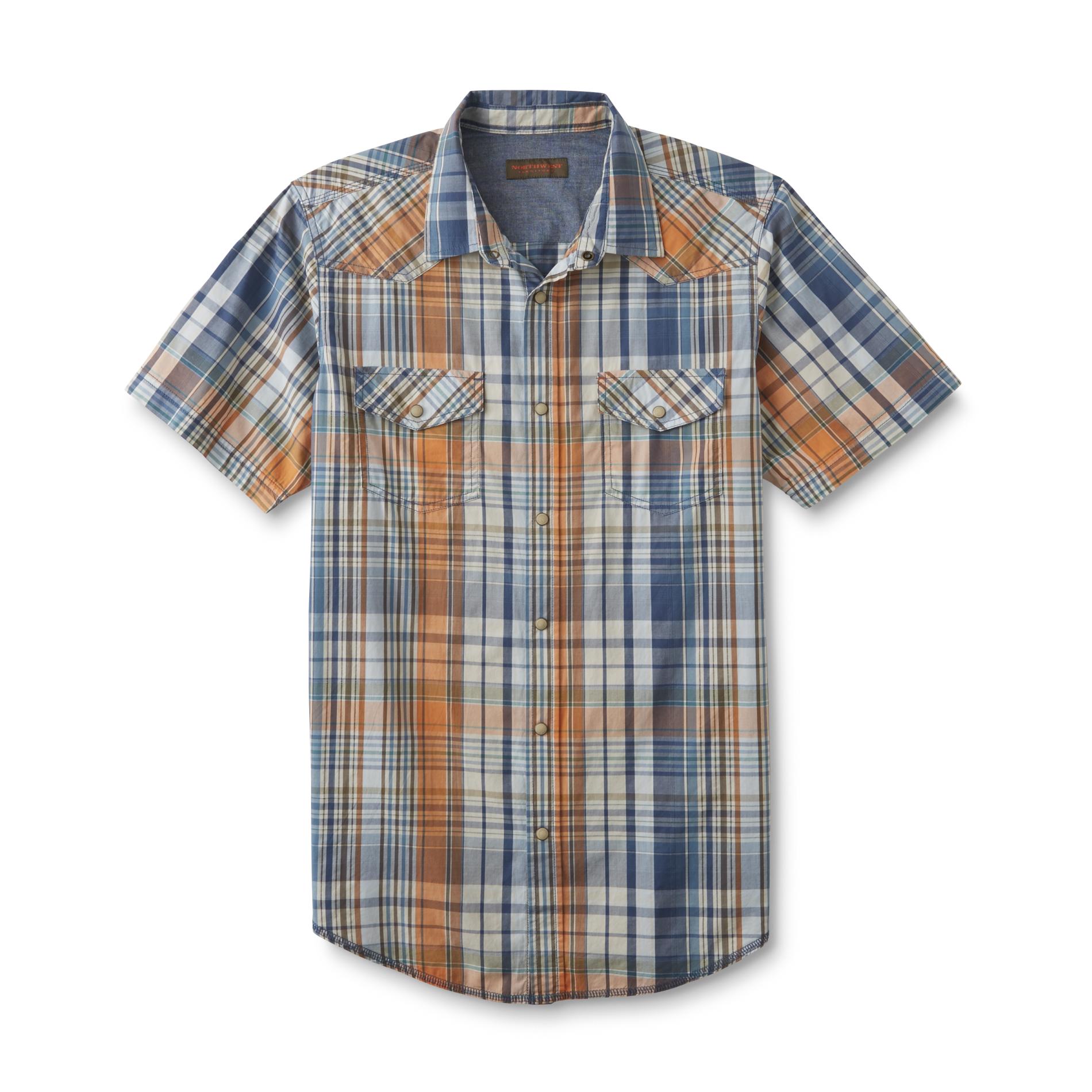 Northwest Territory Men's Short-Sleeve Western Shirt - Plaid