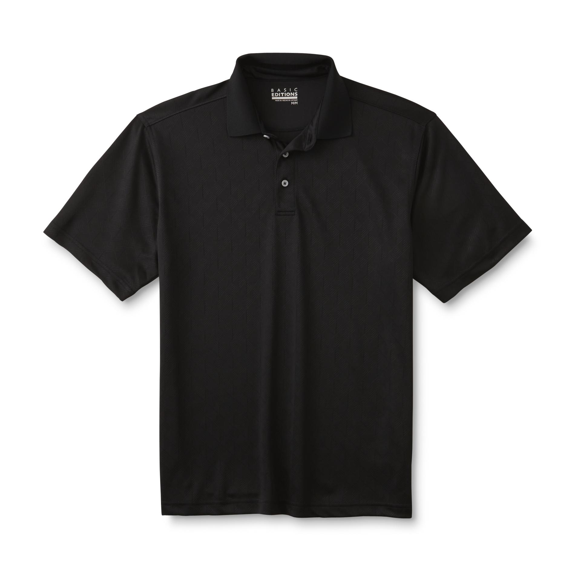 Basic Editions Men's Polo Shirt - Geometric