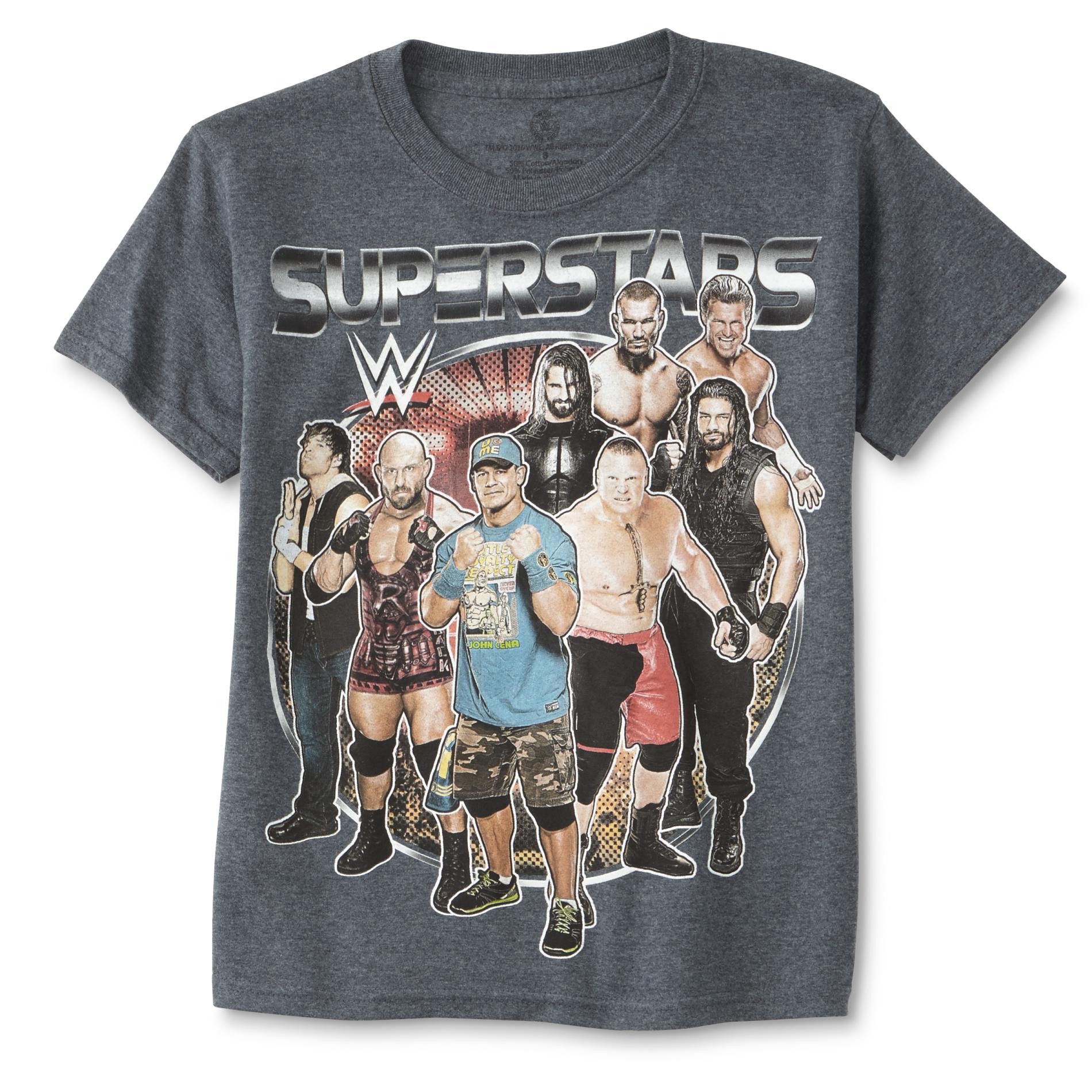 WWE Boy's Graphic T-Shirt - Superstars