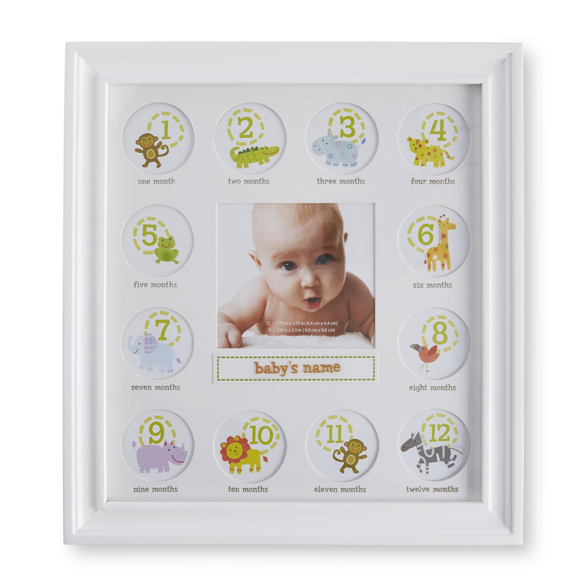 Little Wonders Baby's First Year Picture Frame