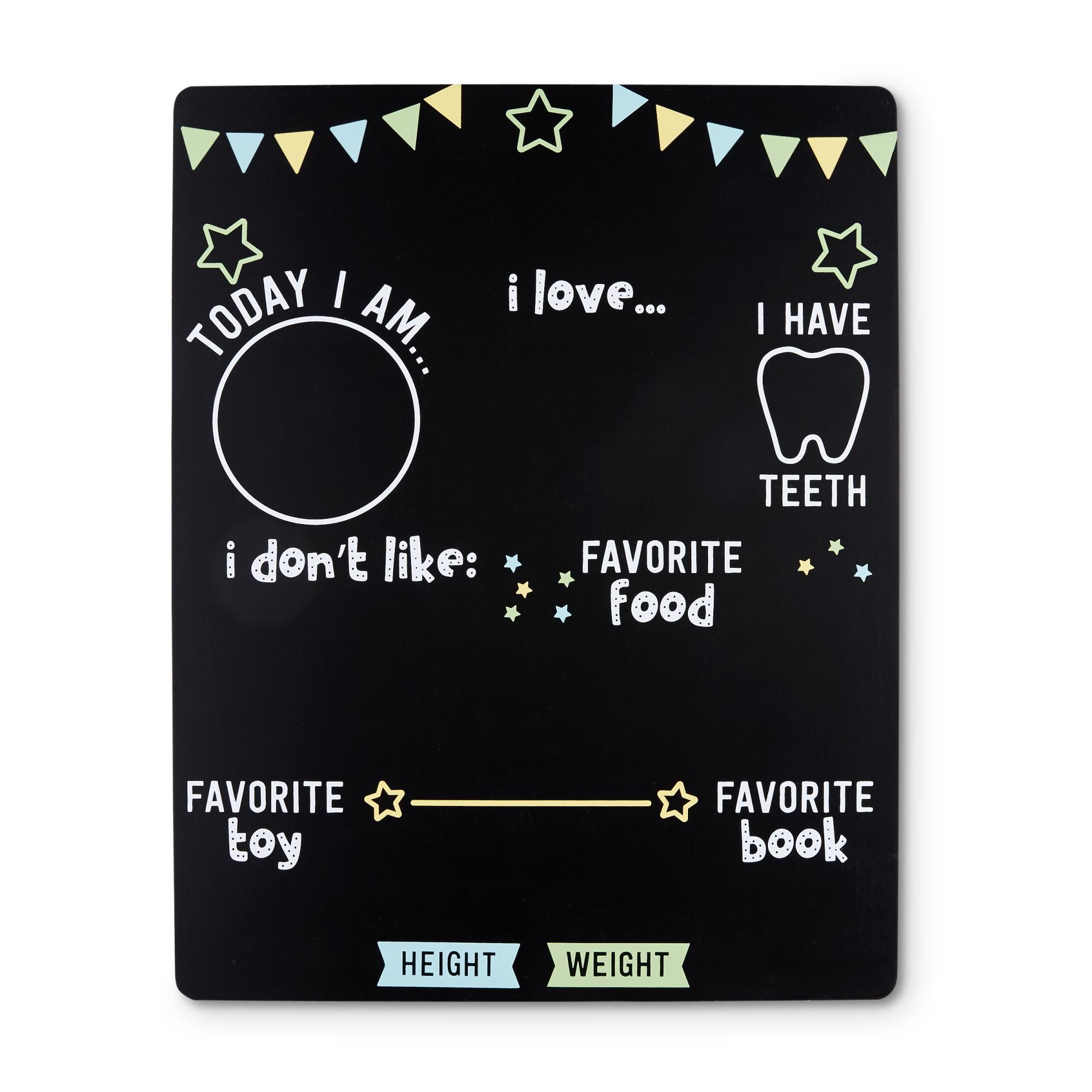 Baby's Highlights Chalkboard