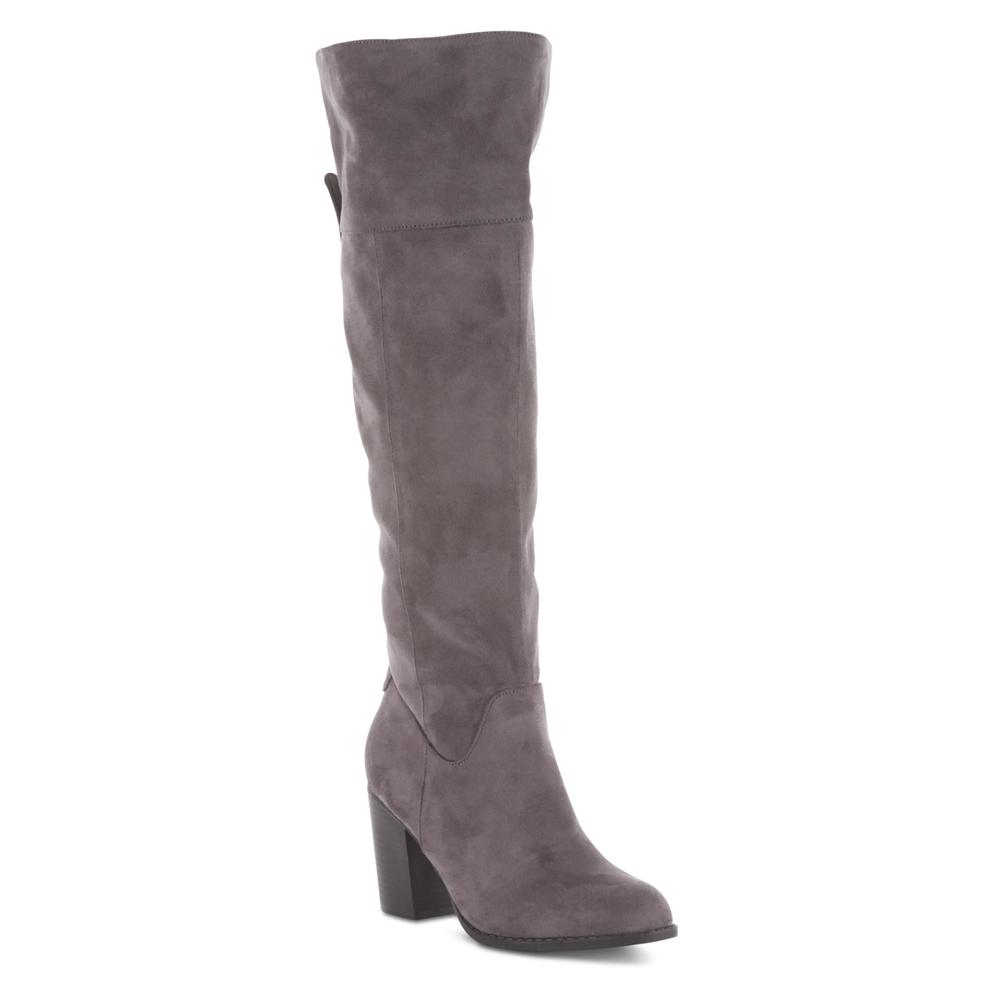 Diba Juniors' Celia Fashion Boot - Gray, Wide Available