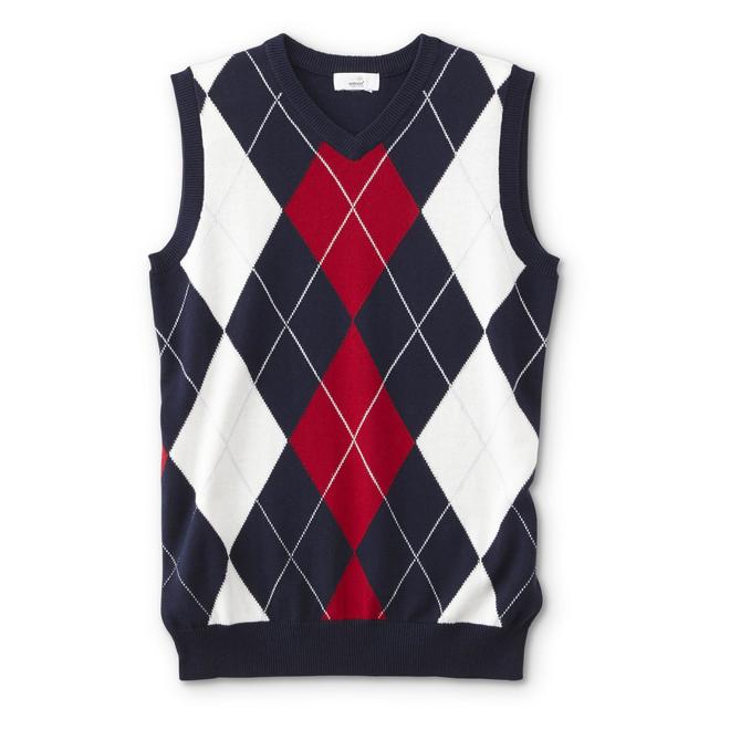 Special Edition Boys' Sweater Vest Argyle