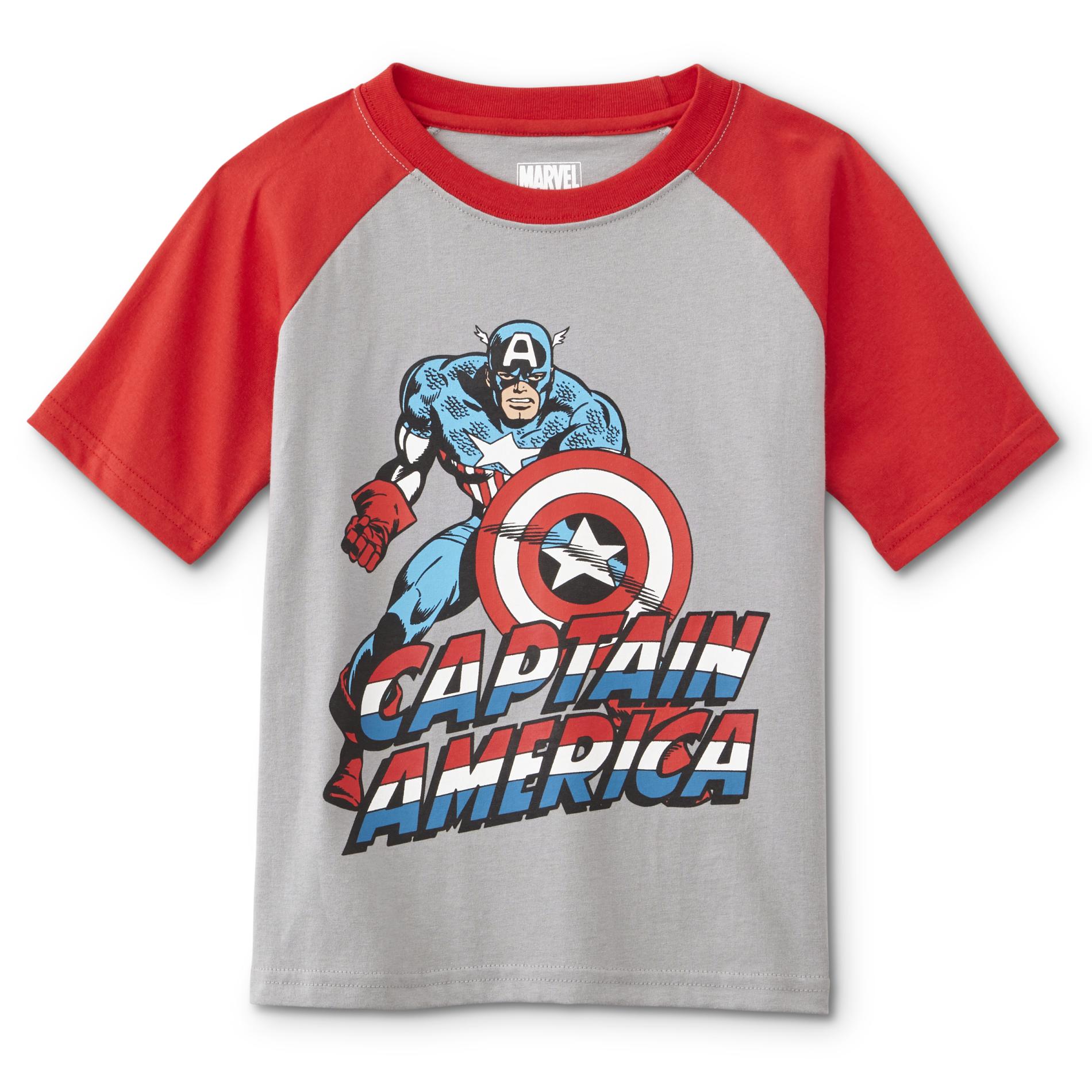 Captain America Boys' Graphic T-Shirt