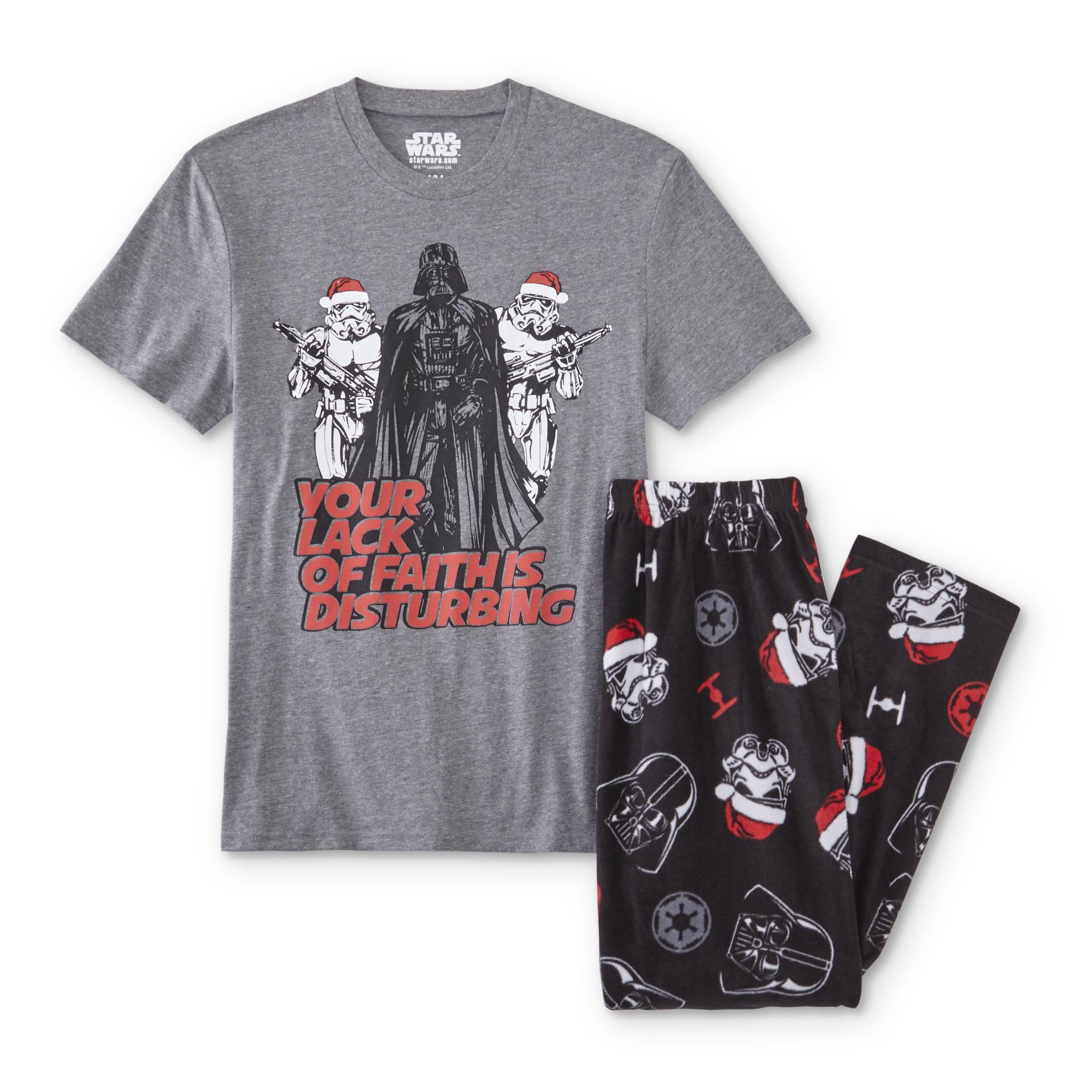 Star Wars Men's Christmas Pajama Shirt & Pants Shop Your Way Online