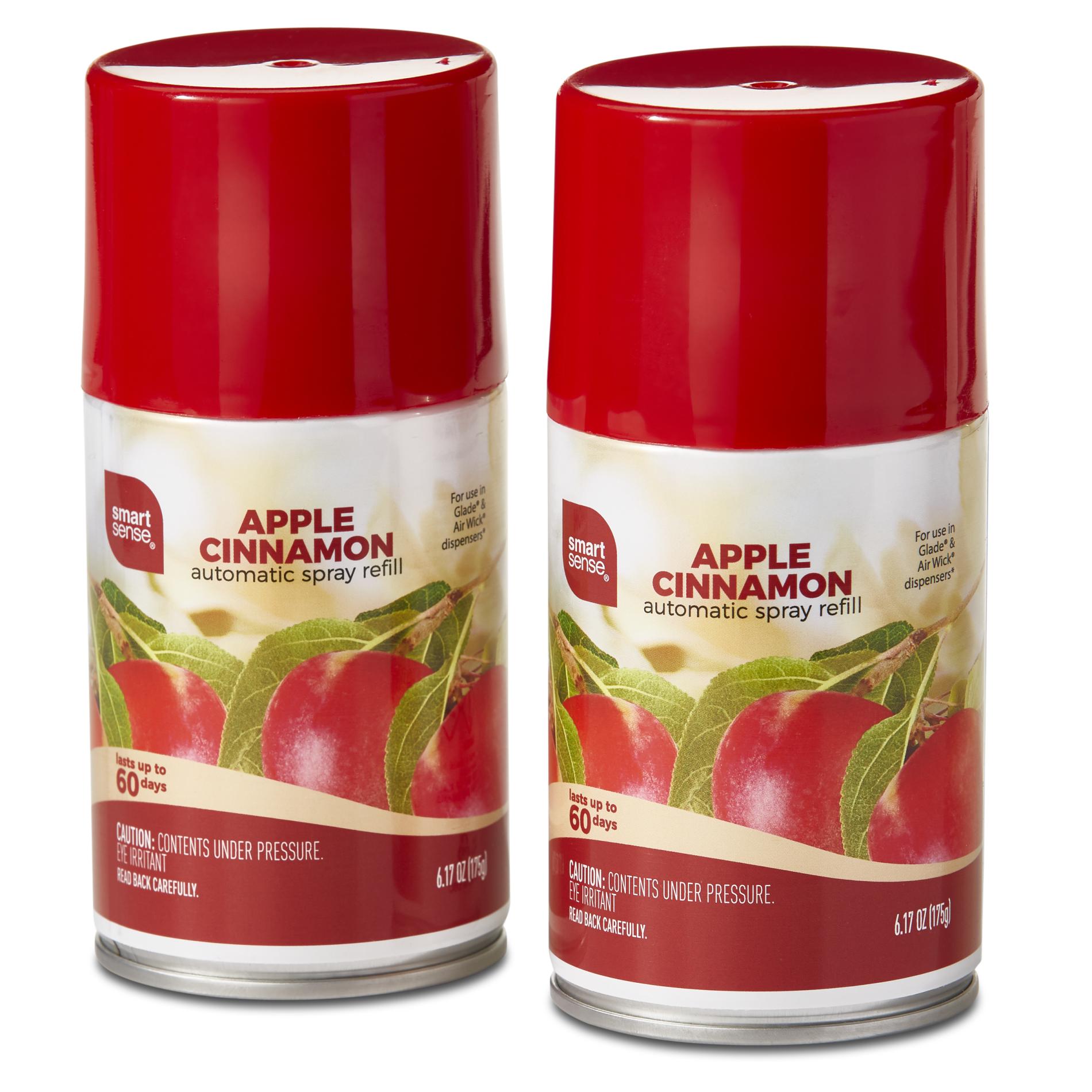Smart Sense 2-Pack Apple Cinnamon Automatic Spray Refill Cans