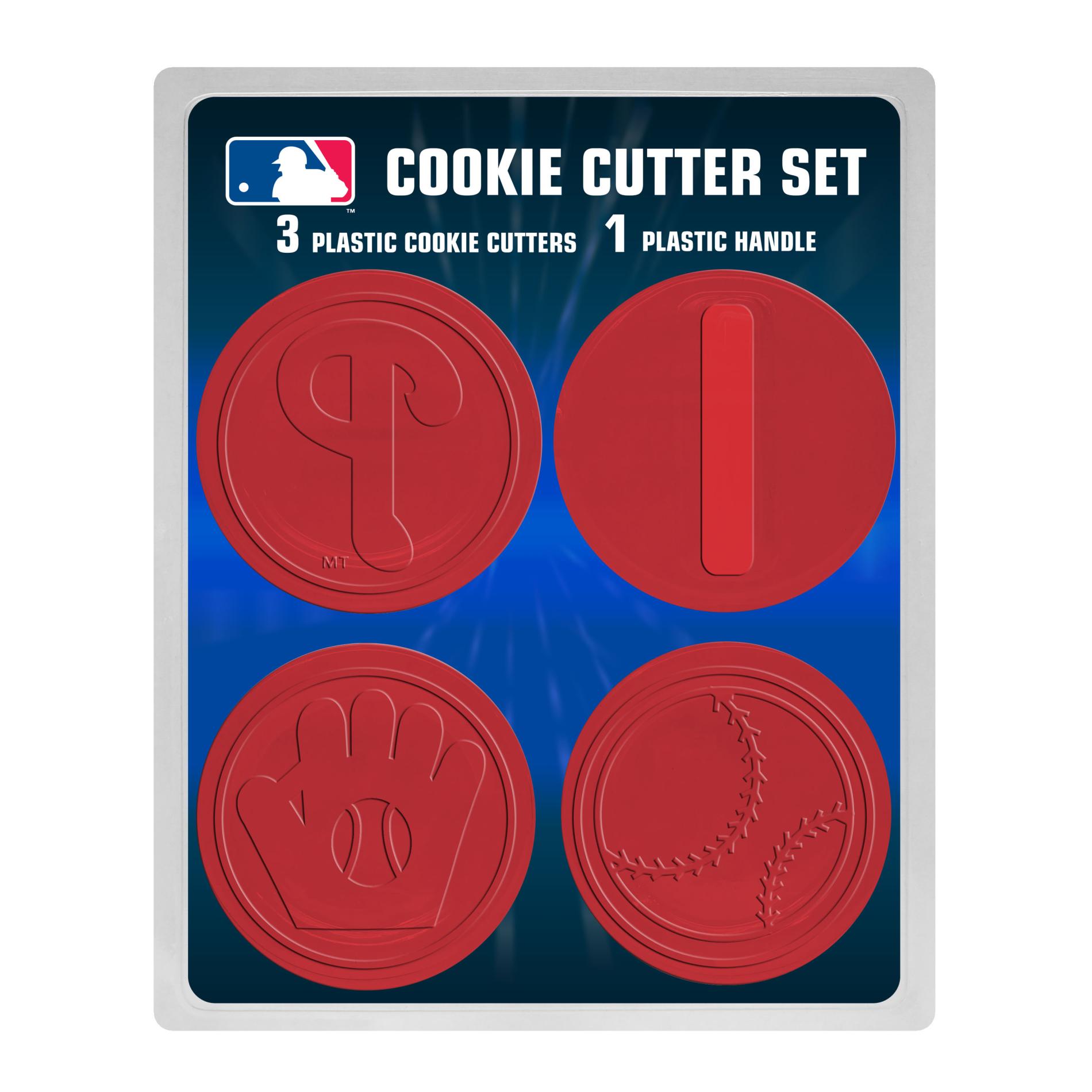 MLB Cookie Cutter Set - Philadelphia Phillies