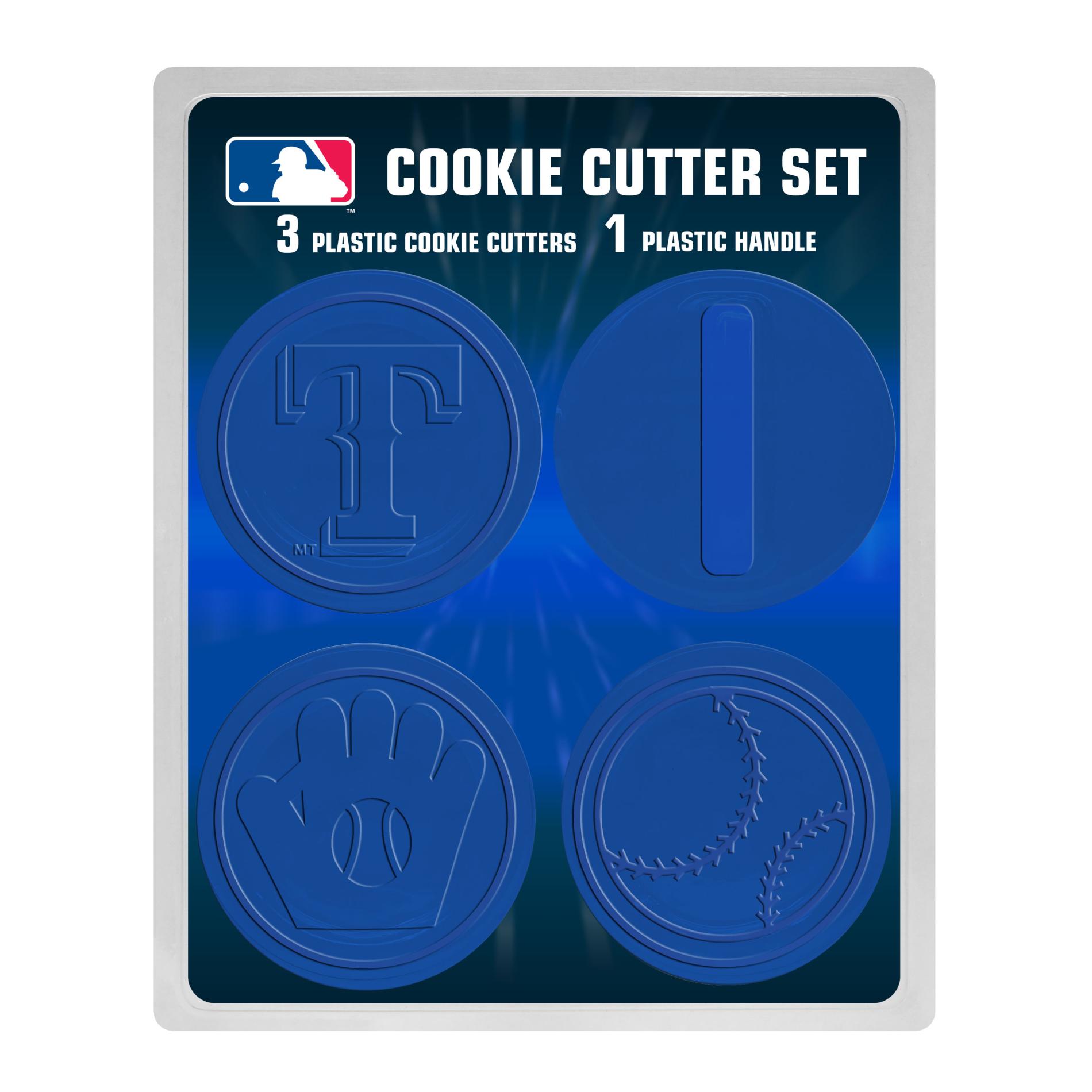 MLB Cookie Cutter Set - Texas Rangers MLB Cookie Cutter Set - Texas Rangers