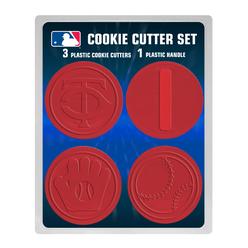 MLB Boelter Brands MLB Minnesota Twins Officially Licensed Set of Cookie Cutters