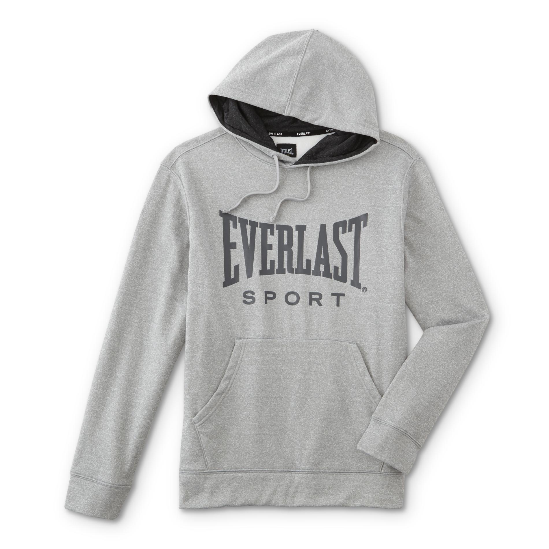 Everlast Sport Men's Performance Fleece Athletic Hoodie, Size: Medium, Cinderblock Grey Everlast Sport Men's Performance Fleece Athletic Hoodie, Size: Medium, Cinderblock Grey