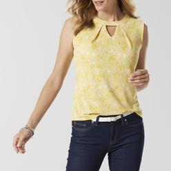 Attention Women's Sleeveless Blouse - Floral
