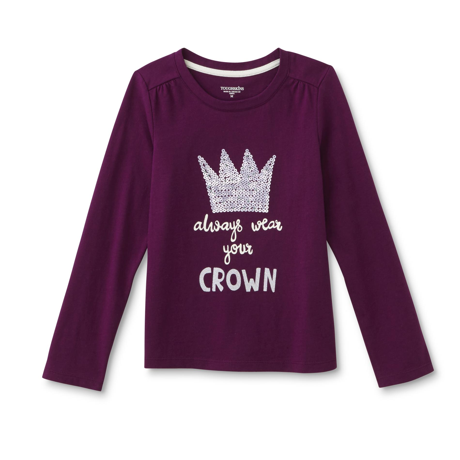 Toughskins Girl's Long-Sleeve Top - Crown