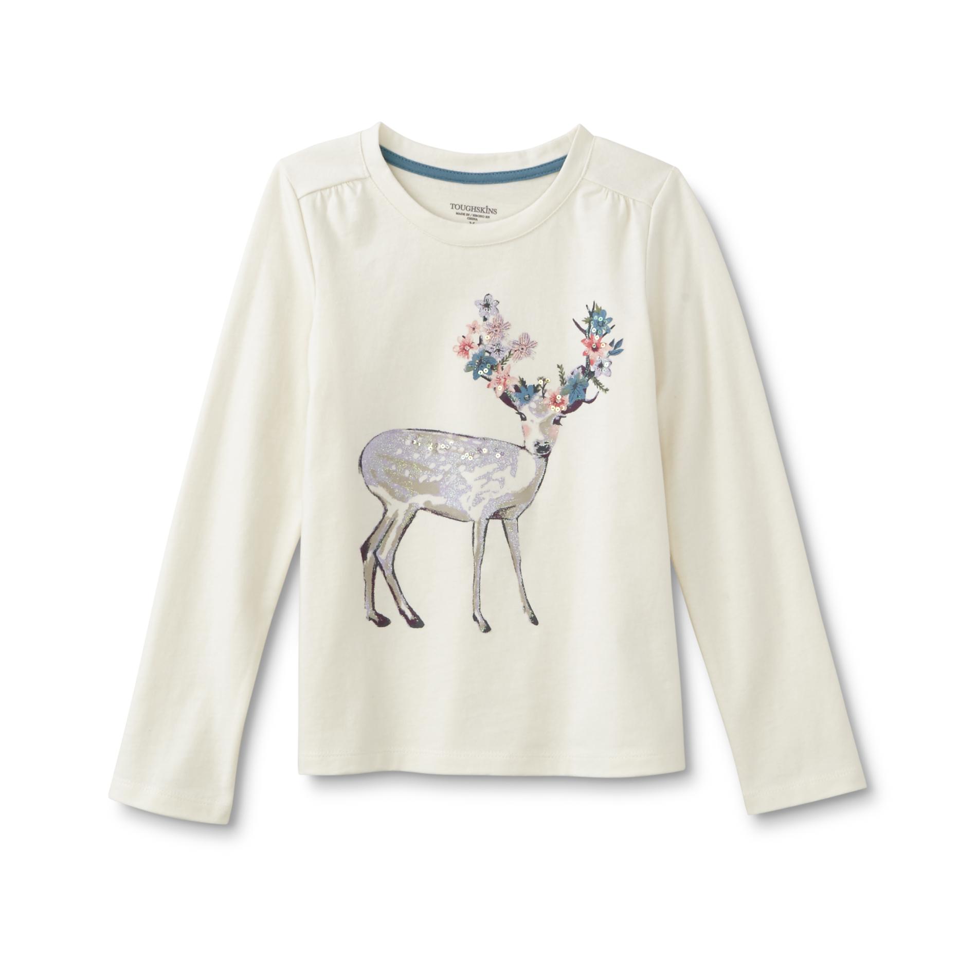 Toughskins Infant & Toddler Girl's Long-Sleeve Graphic T-Shirt - Deer