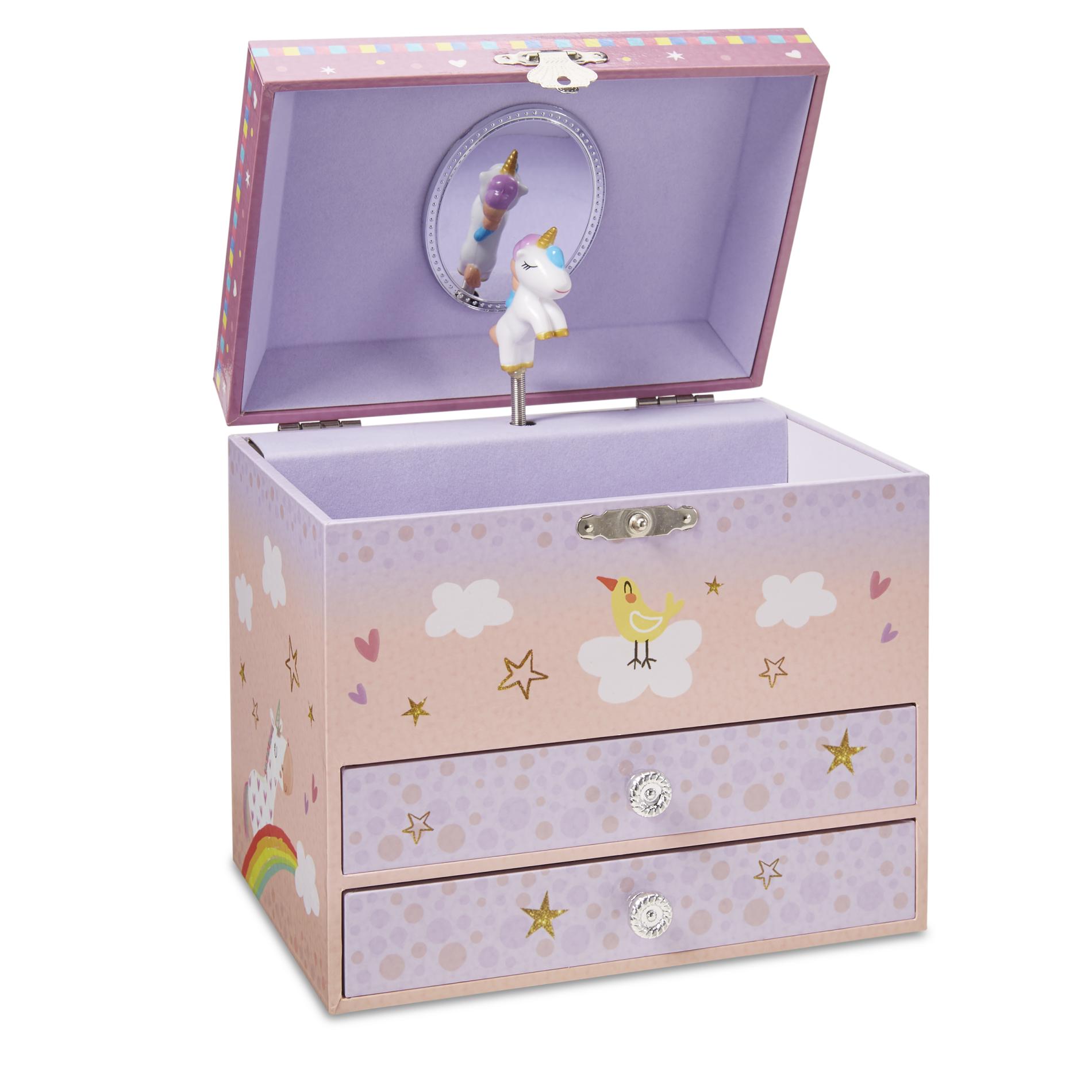 Girls' Musical Unicorn Jewelry Box