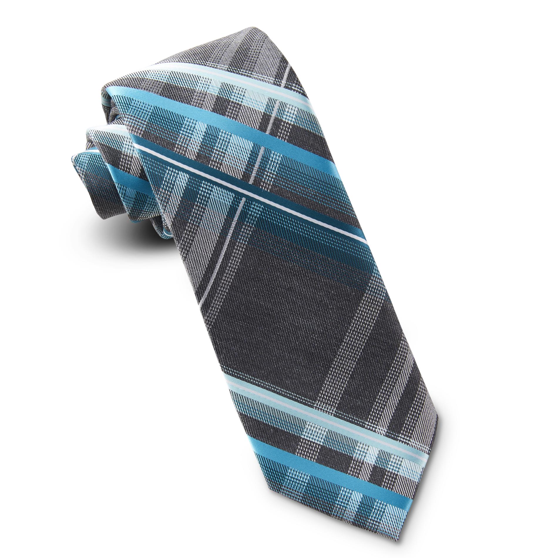 Structure Men's Necktie - Plaid