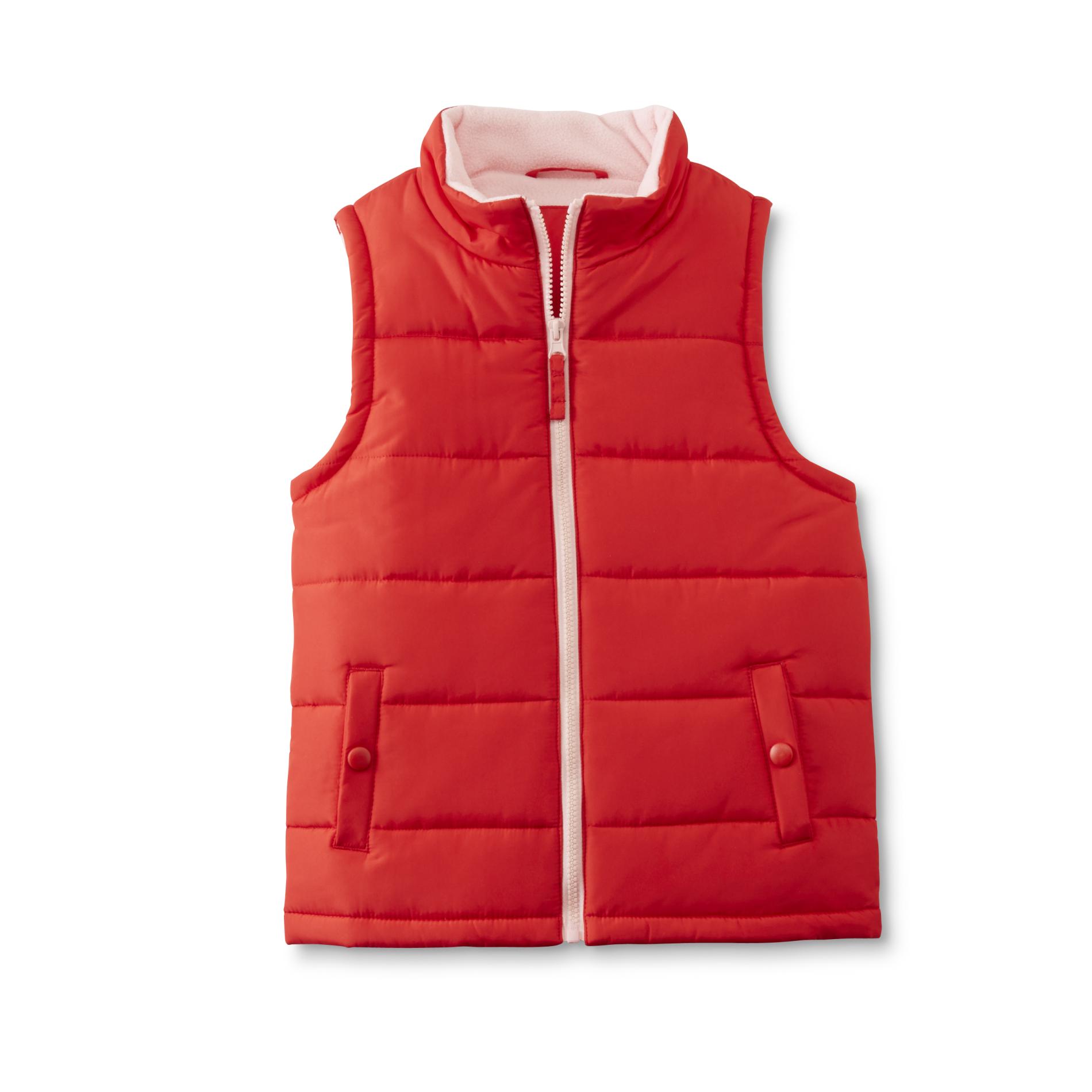 Simply Styled Girl's Puffer Vest