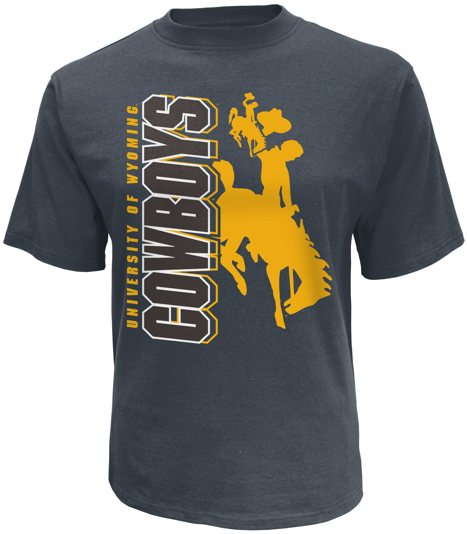 NCAA Men's T-Shirt - University of Wyoming Cowboys