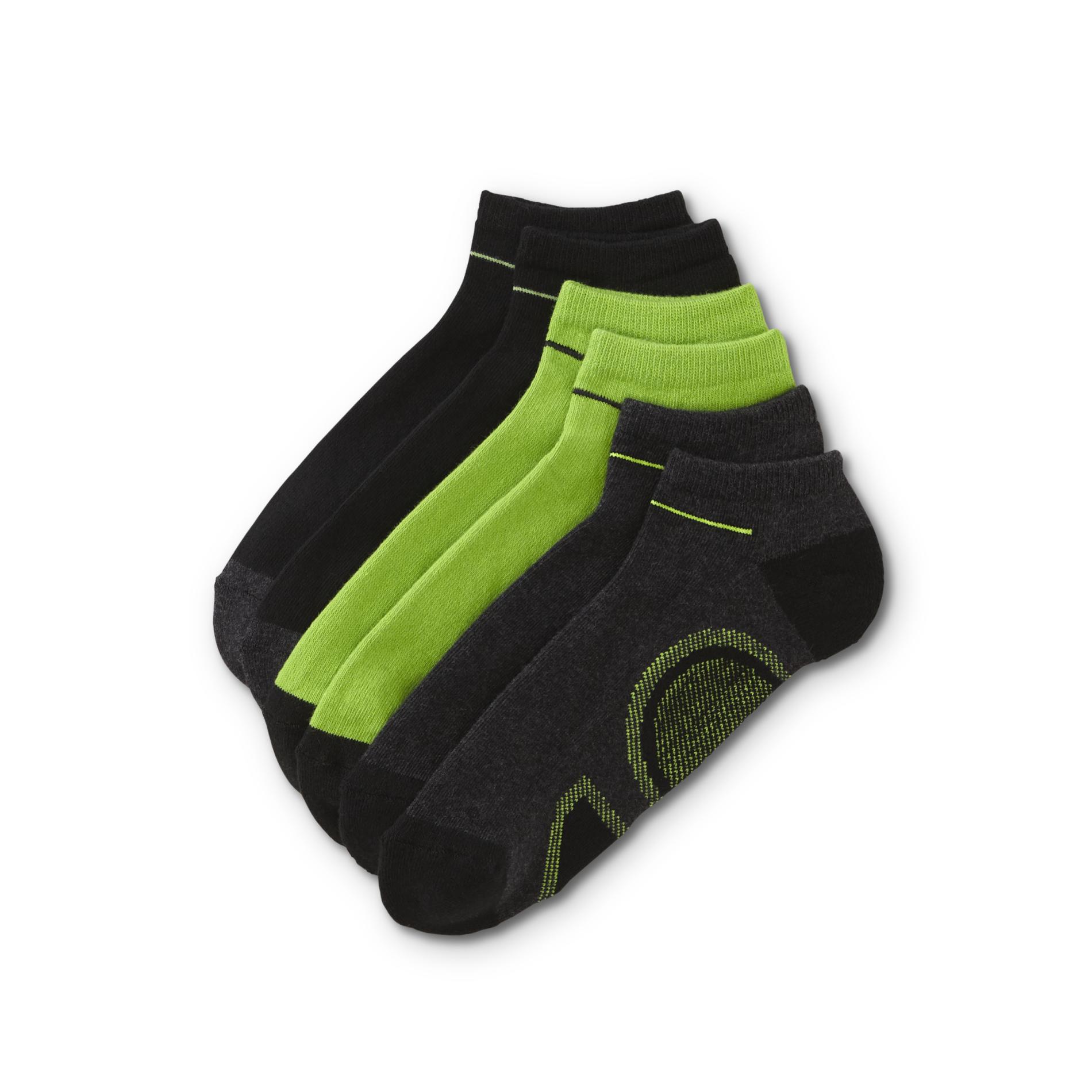 Athletech Men's 6-Pairs Low-Cut Athletic Socks