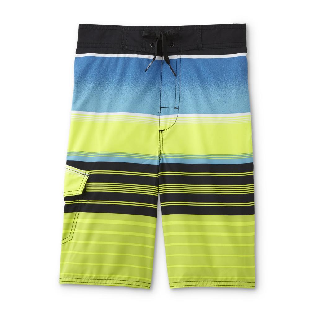 Joe Boxer Boys' Swim Boardshorts - Striped