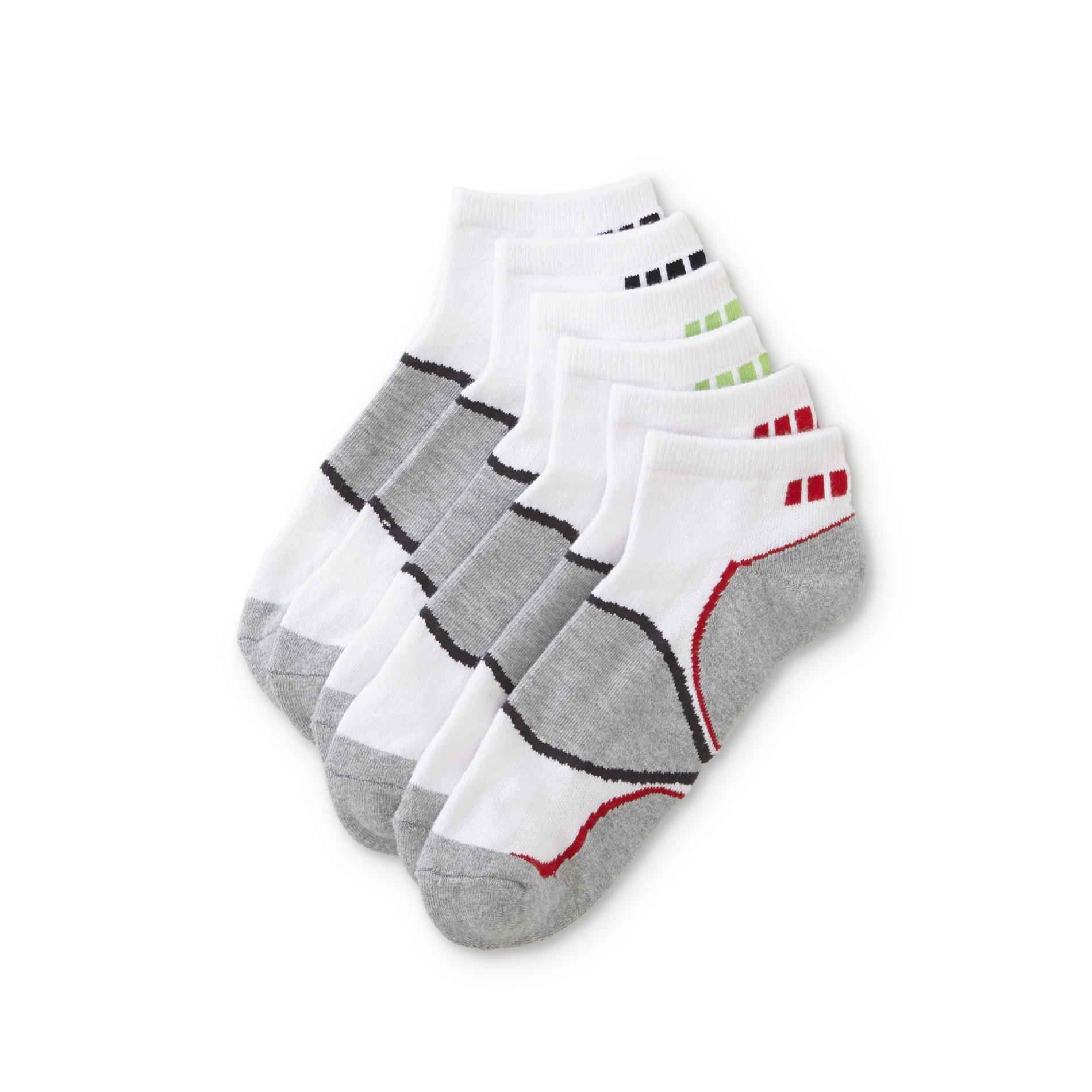 Everlast&reg; Men's 6-Pairs Low-Cut Athletic Socks