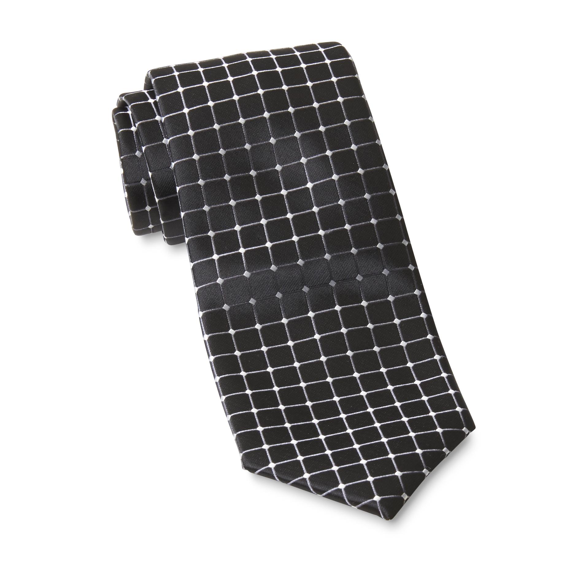 David Taylor Collection Men's Necktie - Grid