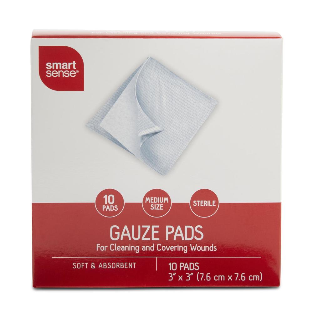 Smart Sense 10-Pack Medium Sterile Gauze Pads