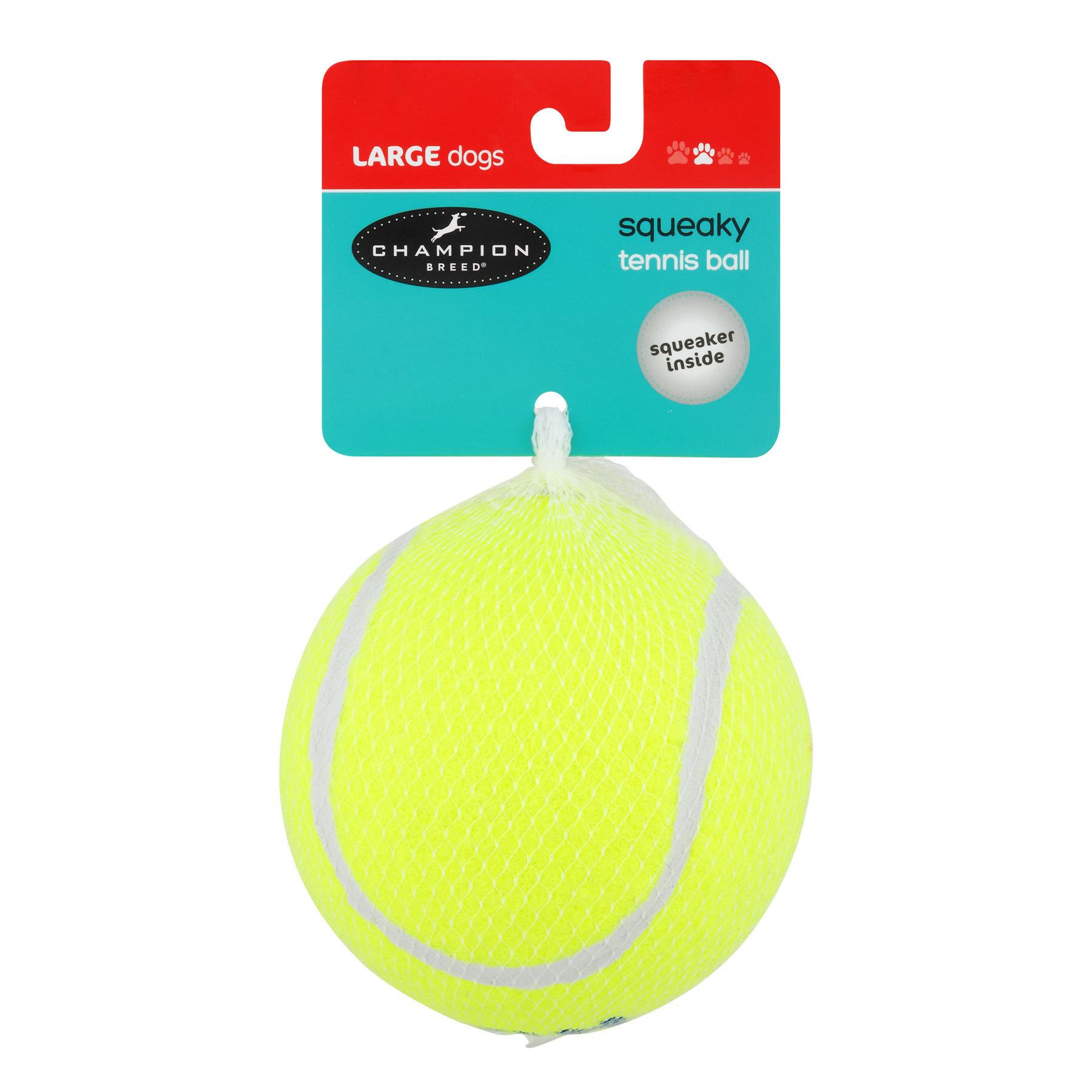 Champion Breed Squeaky Tennis Ball Dog Toy