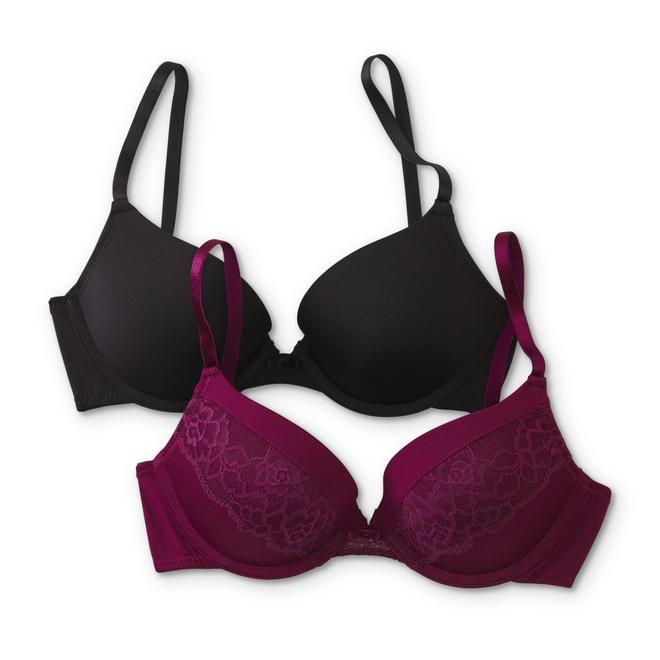 Maidenform Women's 2Pack PushUp Bras 05757J