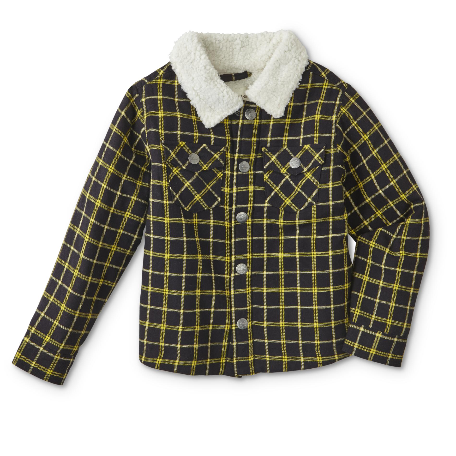 Toughskins Infant & Toddler Boys' SherpaLined Jacket Plaid Shop