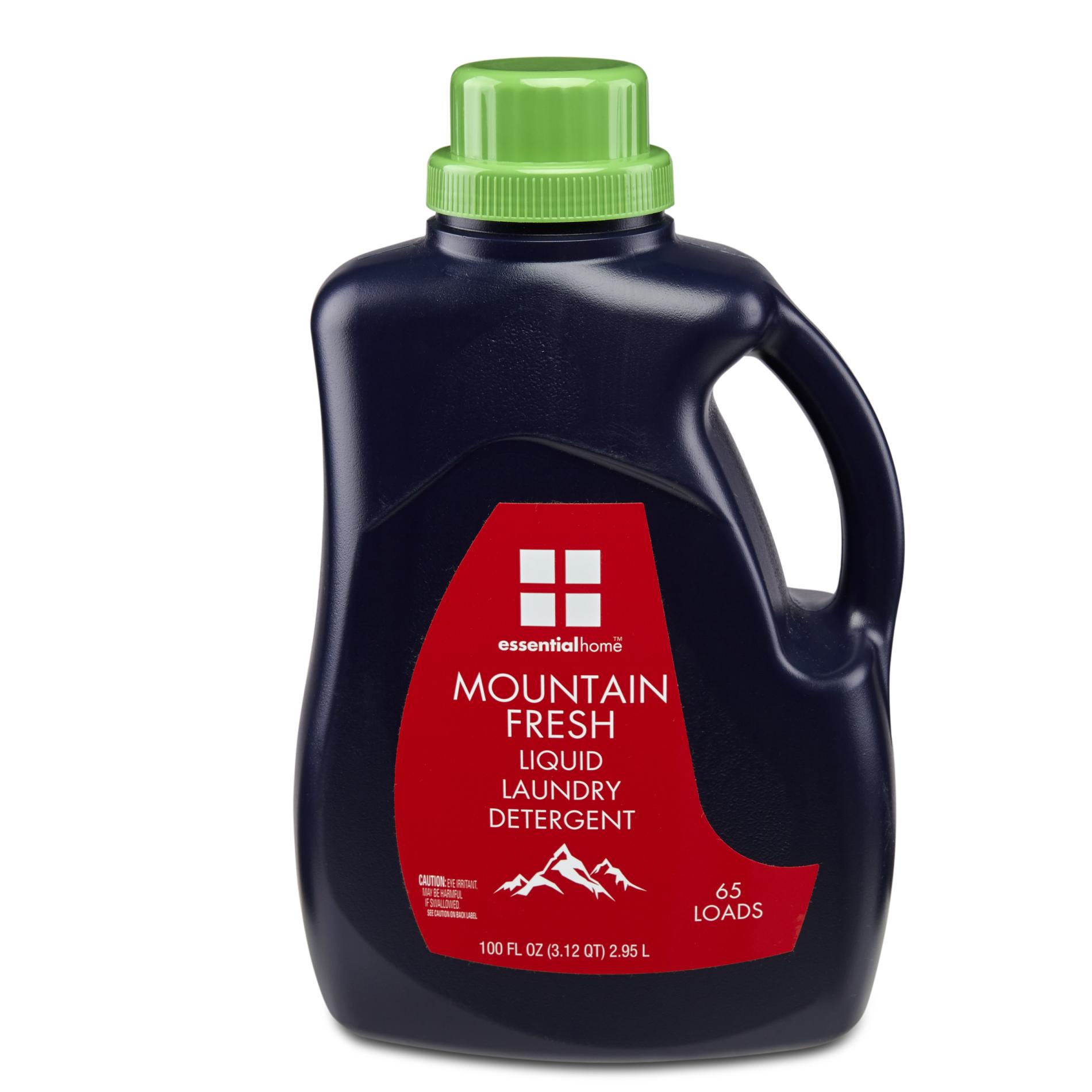 Essential Home Liquid Laundry Detergent - Mountain Fresh, Size: 1 Essential Home Liquid Laundry Detergent - Mountain Fresh, Size: 1