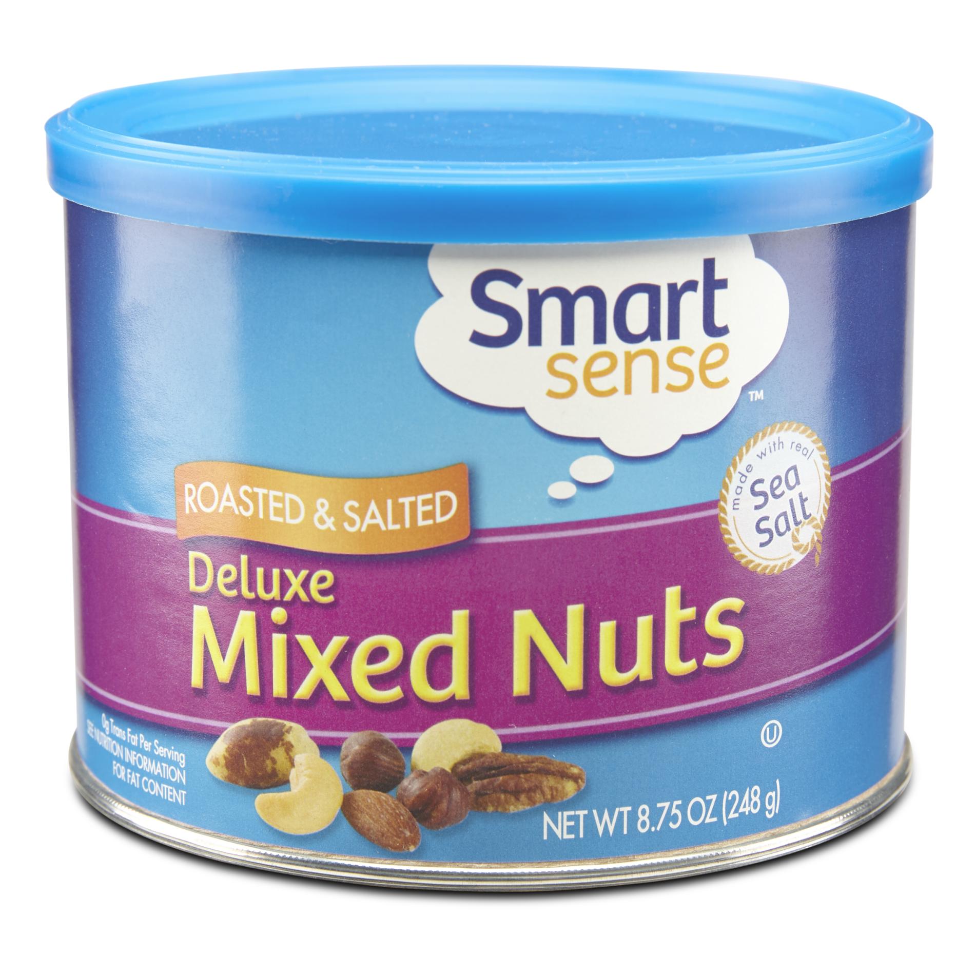 Smart Sense Roasted & Salted Deluxe Mixed Nuts Smart Sense Roasted & Salted Deluxe Mixed Nuts