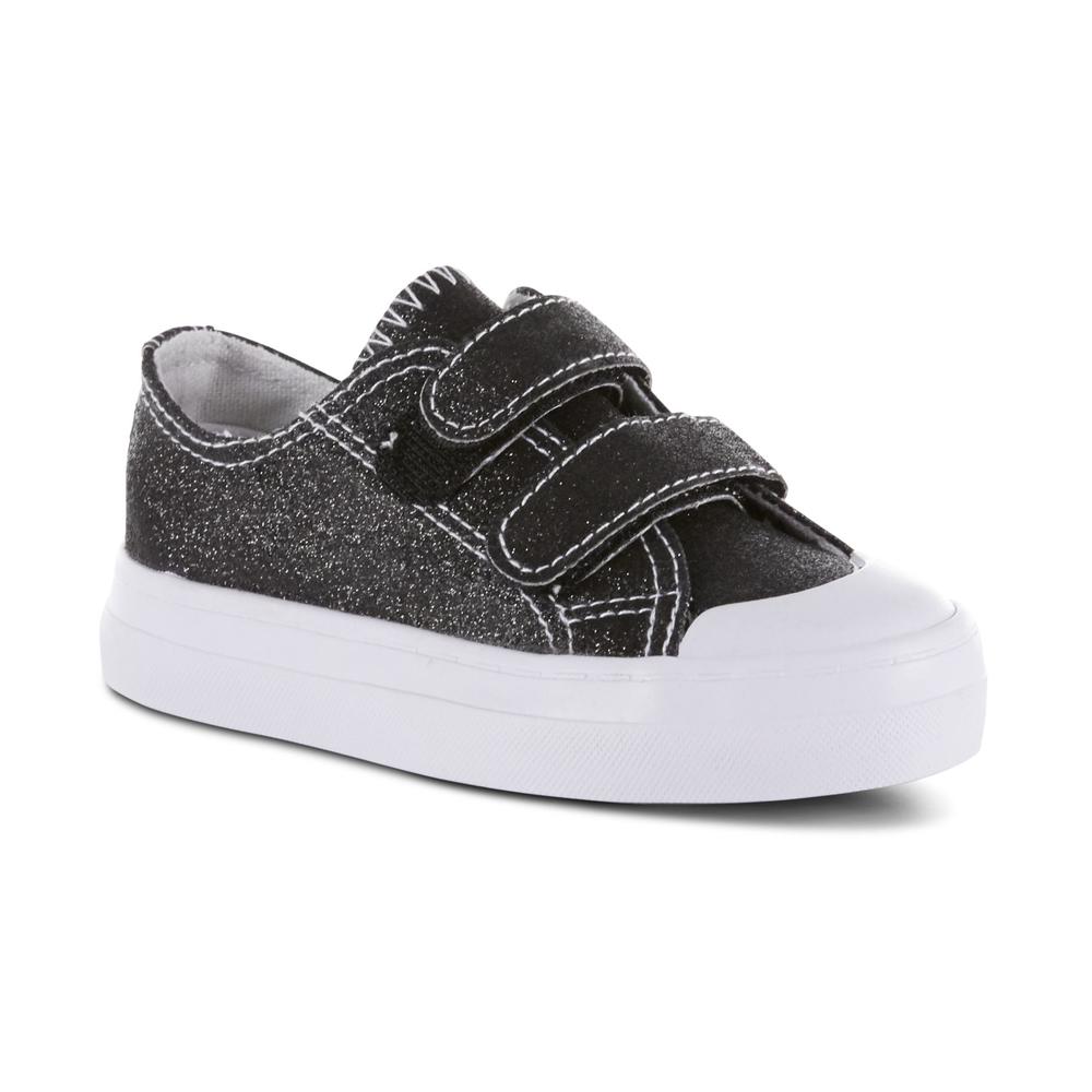 Basic Editions Toddler Girls' Maisy Sneaker - Black