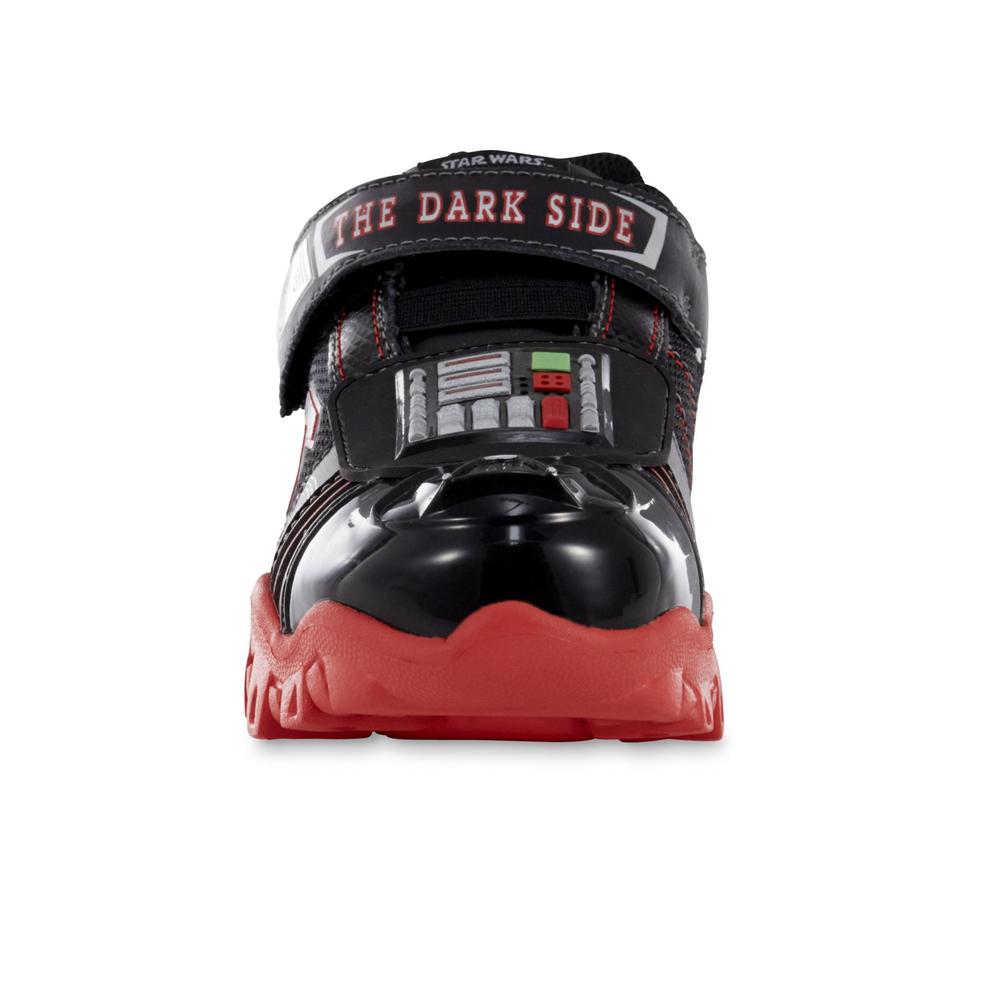 Skechers Boy's Damager IV Darth Vader Black/Red Light-Up Athletic Shoe