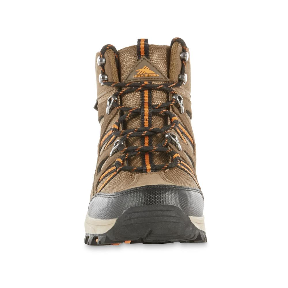 High Sierra Men's Trekker Brown/Orange Hiking Boot