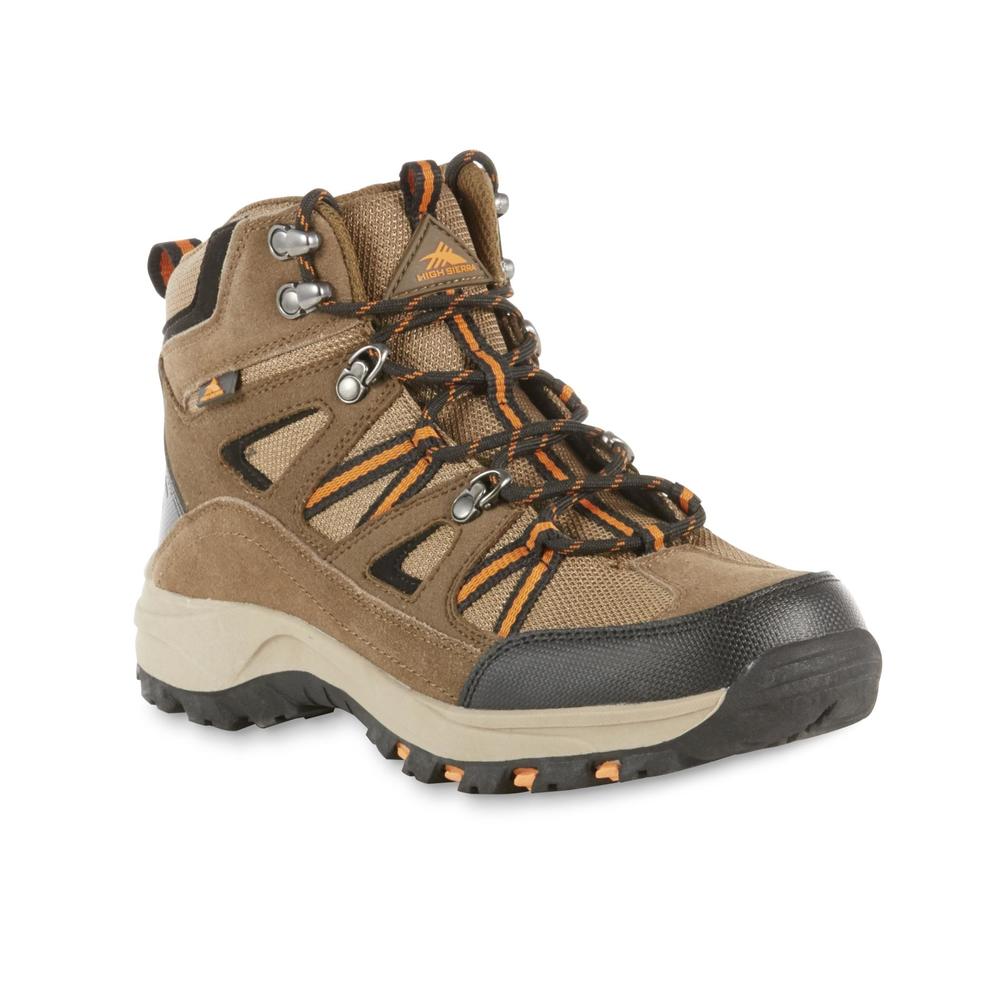 High Sierra Men's Trekker Brown/Orange Hiking Boot