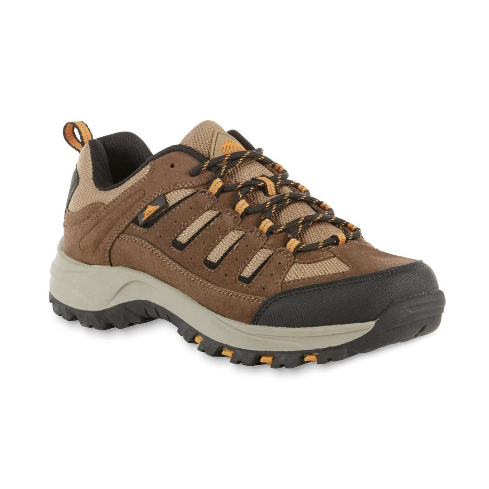 High Sierra Men's Ascend Brown/Orange Hiking Shoe