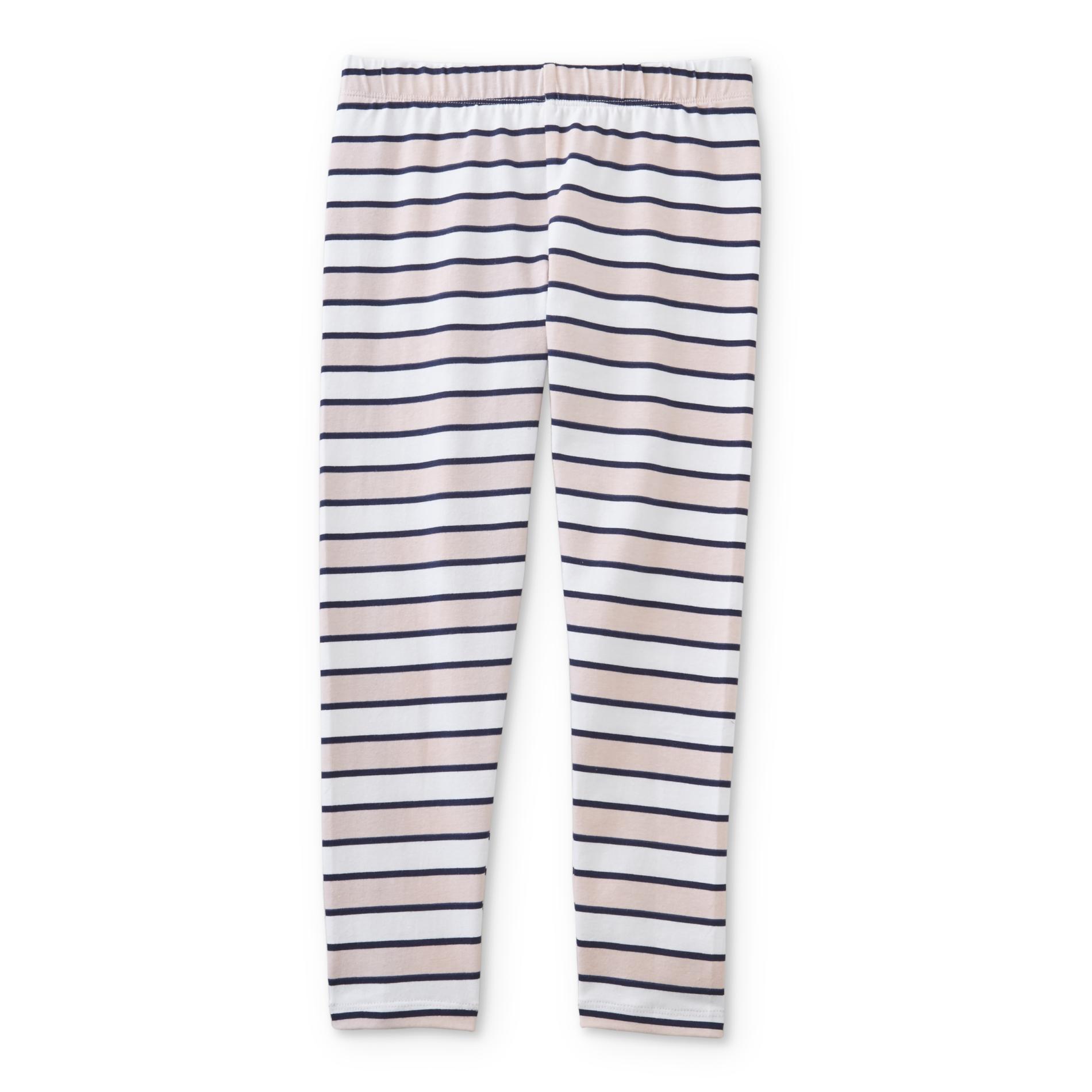WonderKids Infant & Toddler Girls' Leggings - Striped, Size: 24 Months WonderKids Infant & Toddler Girls' Leggings - Striped, Size: 24 Months