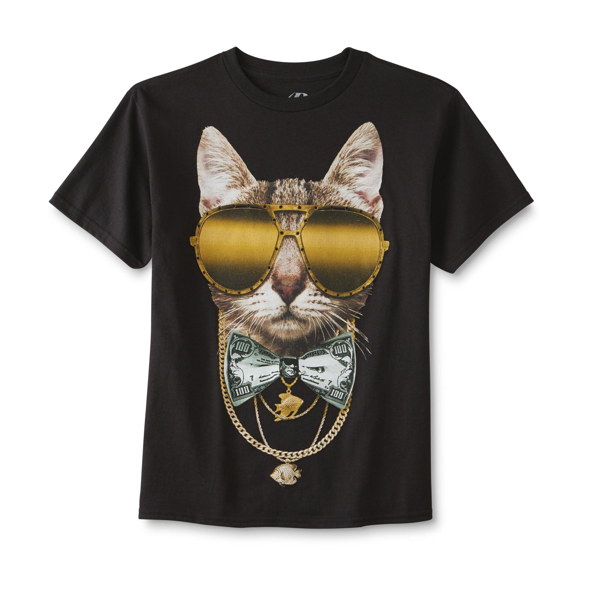 Disney Boy's Graphic T-Shirt - Cool Cat