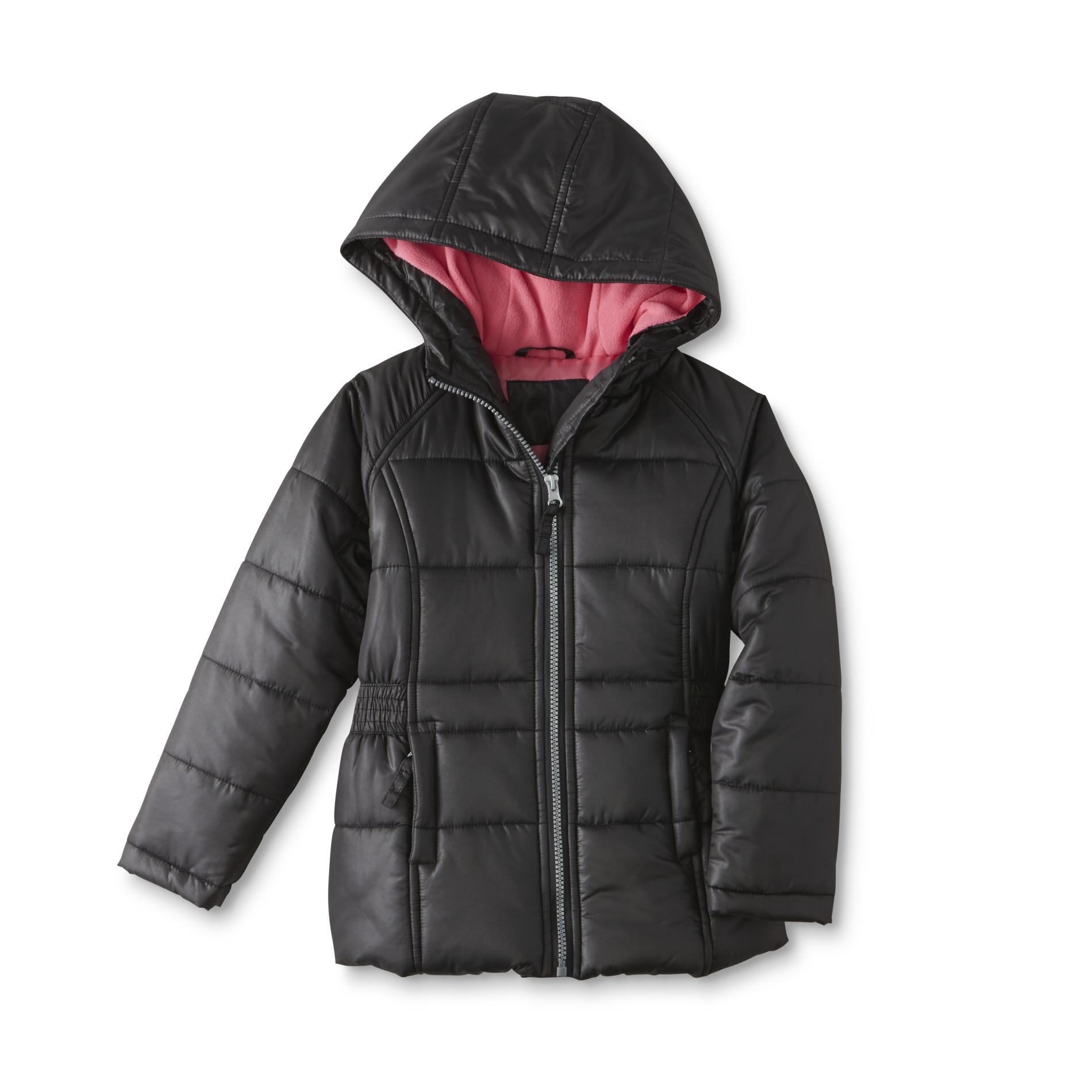 Simply Styled Girl's Hooded Puffer Coat