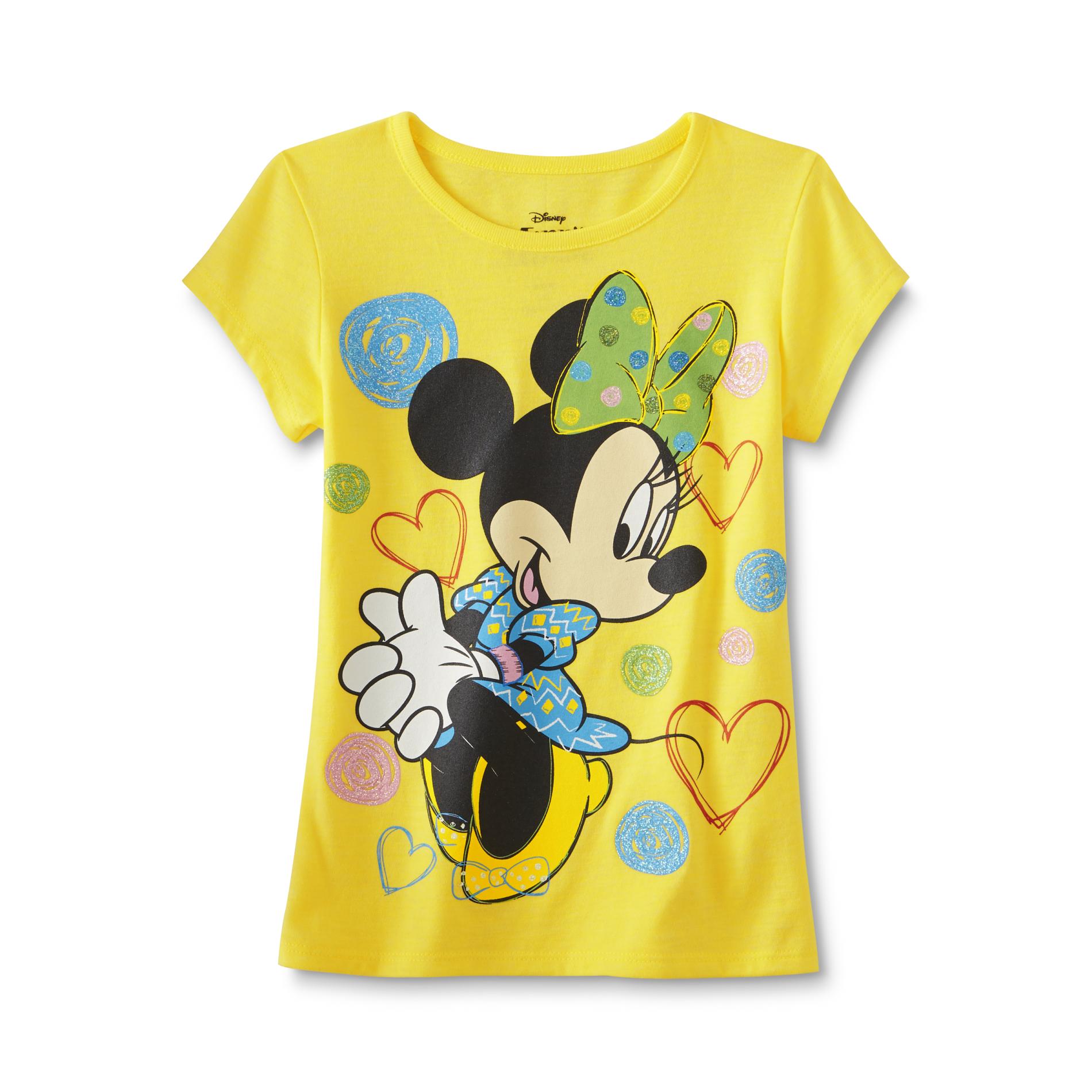 Disney Minnie Mouse Girl's Graphic T-Shirt
