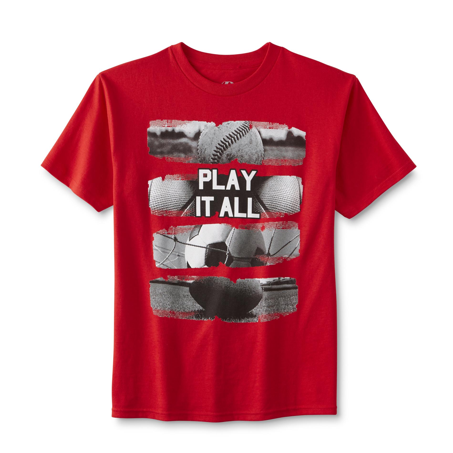 Disney Boy's Graphic T-Shirt - Play It All