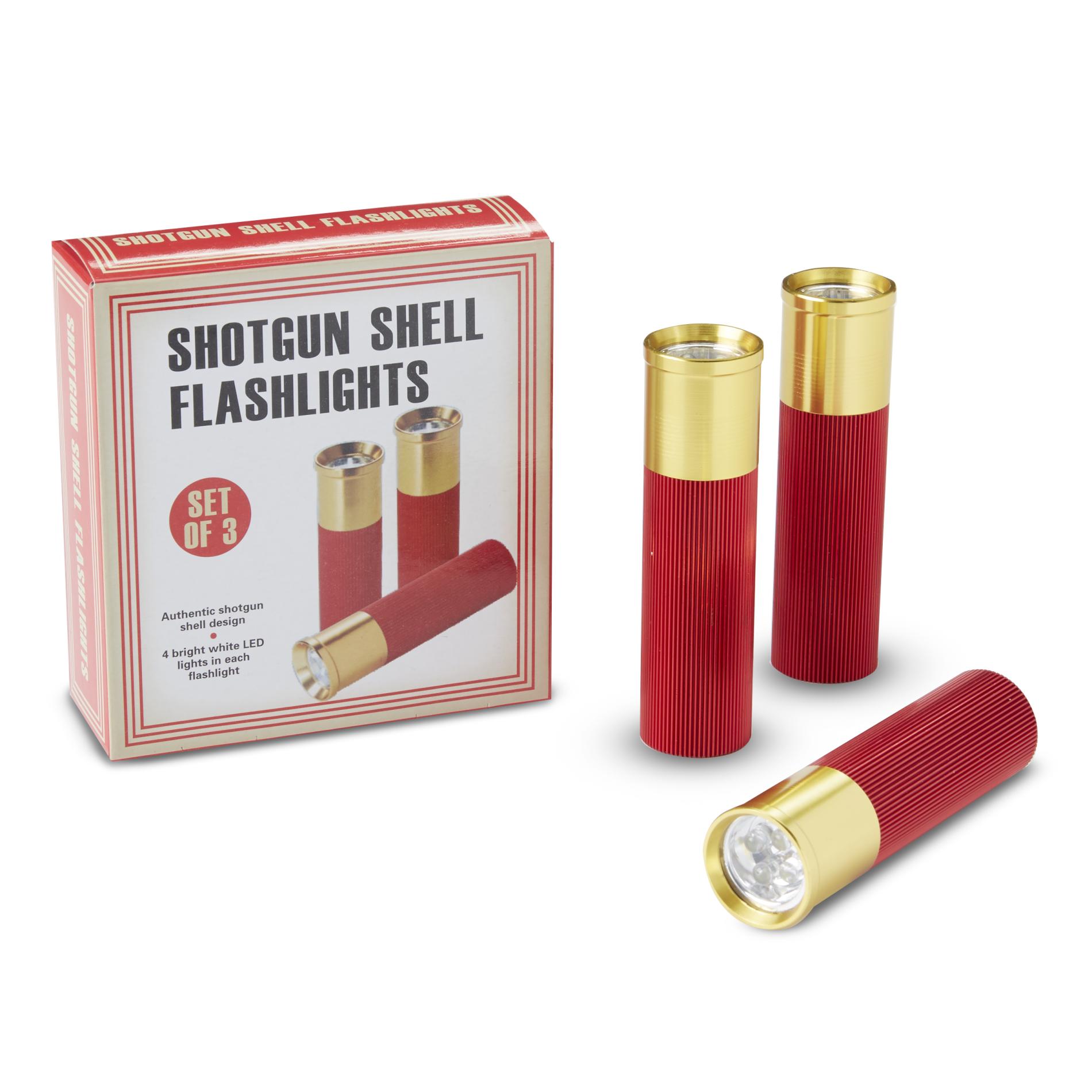 3-Pack Shotgun Shell Flashlights 3-Pack Shotgun Shell Flashlights