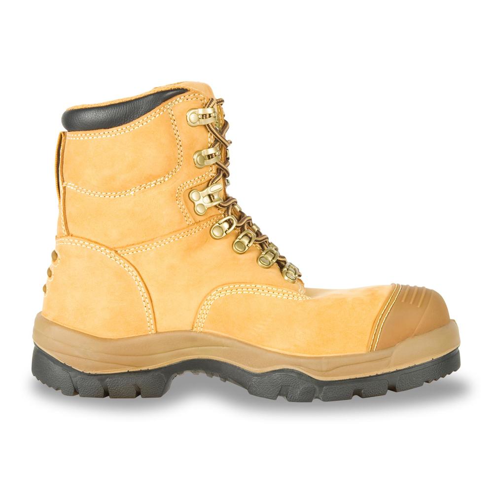Oliver Men's 6" Lace-Up Steel Toe Work Boot - Wheat