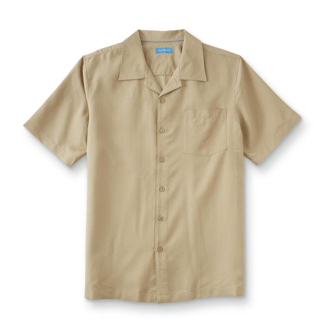 David Taylor Collection Men's Button-Front Shirt