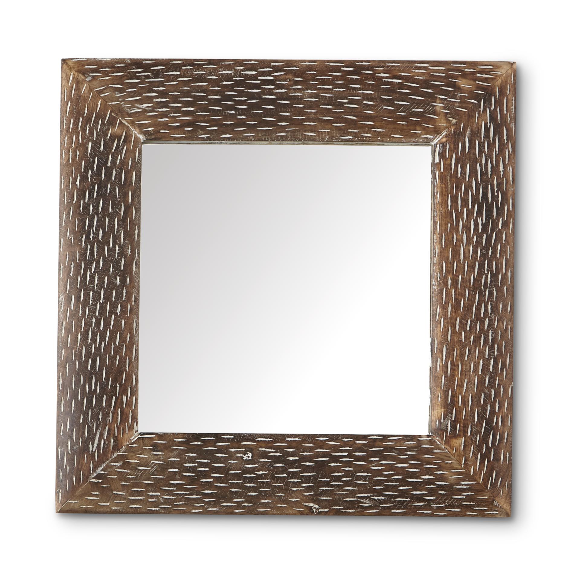 Etched Decorative Mirror Etched Decorative Mirror