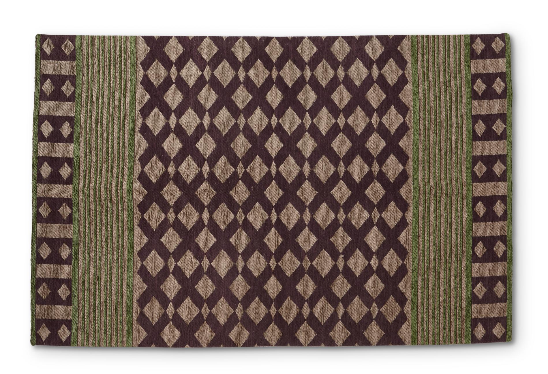 Woven Area Rug - Geometric, Size: Less than 5ft. Round or Square, Purple Woven Area Rug - Geometric, Size: Less than 5ft. Round or Square, Purple